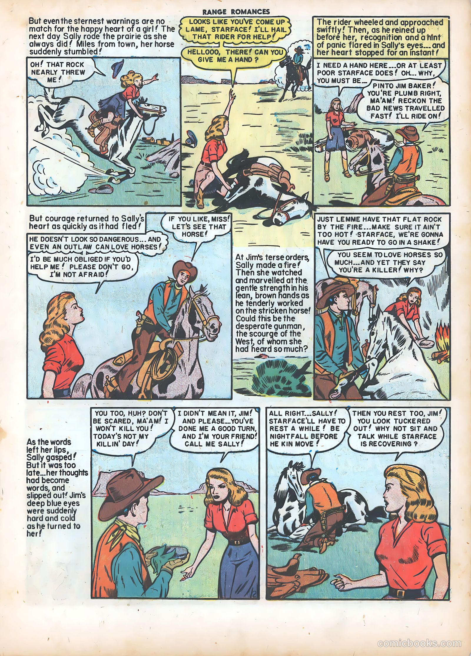 Range Romances #5 (1950) — page 21 of 51