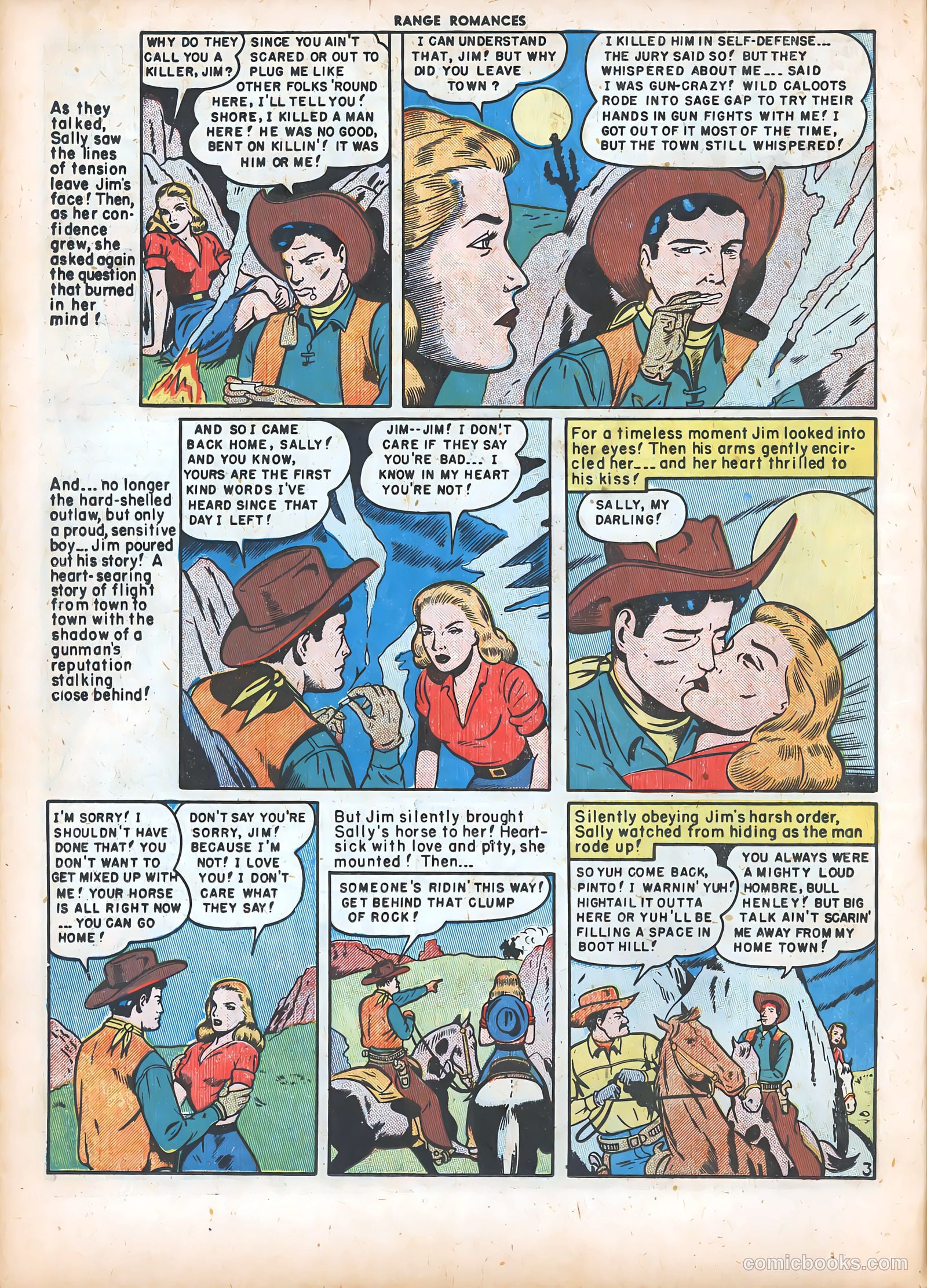 Range Romances #5 (1950) — page 22 of 51