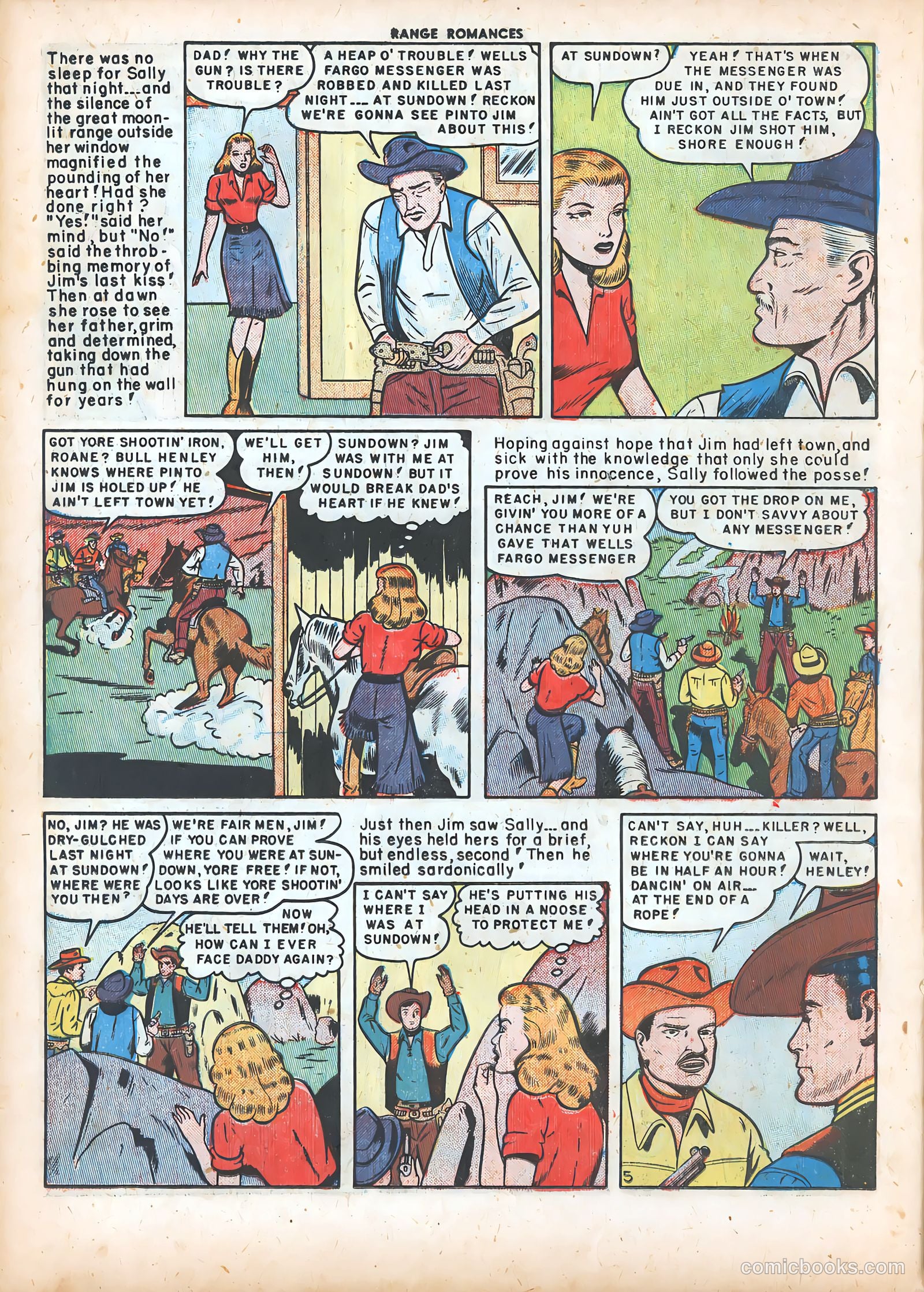 Range Romances #5 (1950) — page 24 of 51