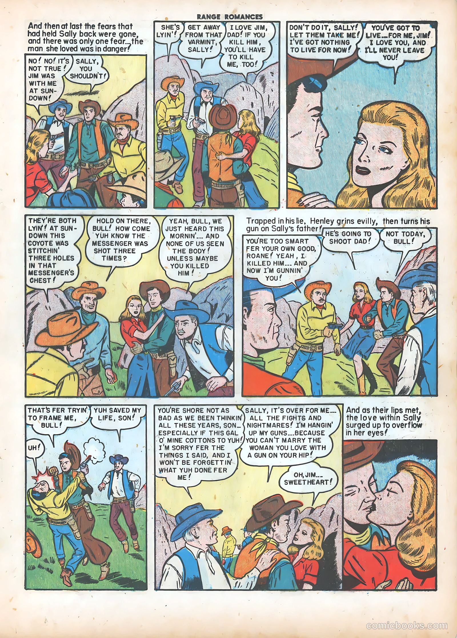 Range Romances #5 (1950) — page 25 of 51
