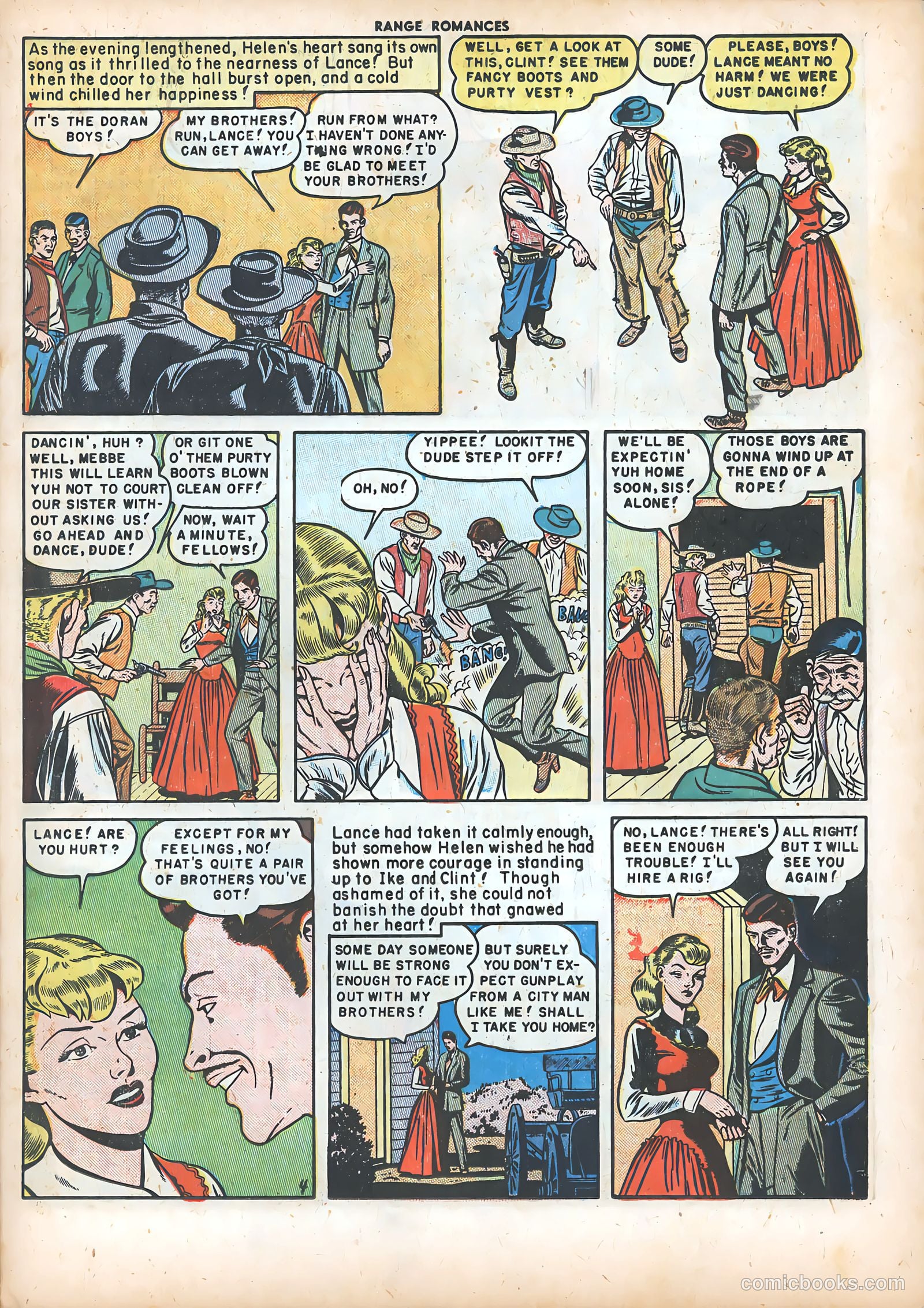 Range Romances #5 (1950) — page 30 of 51