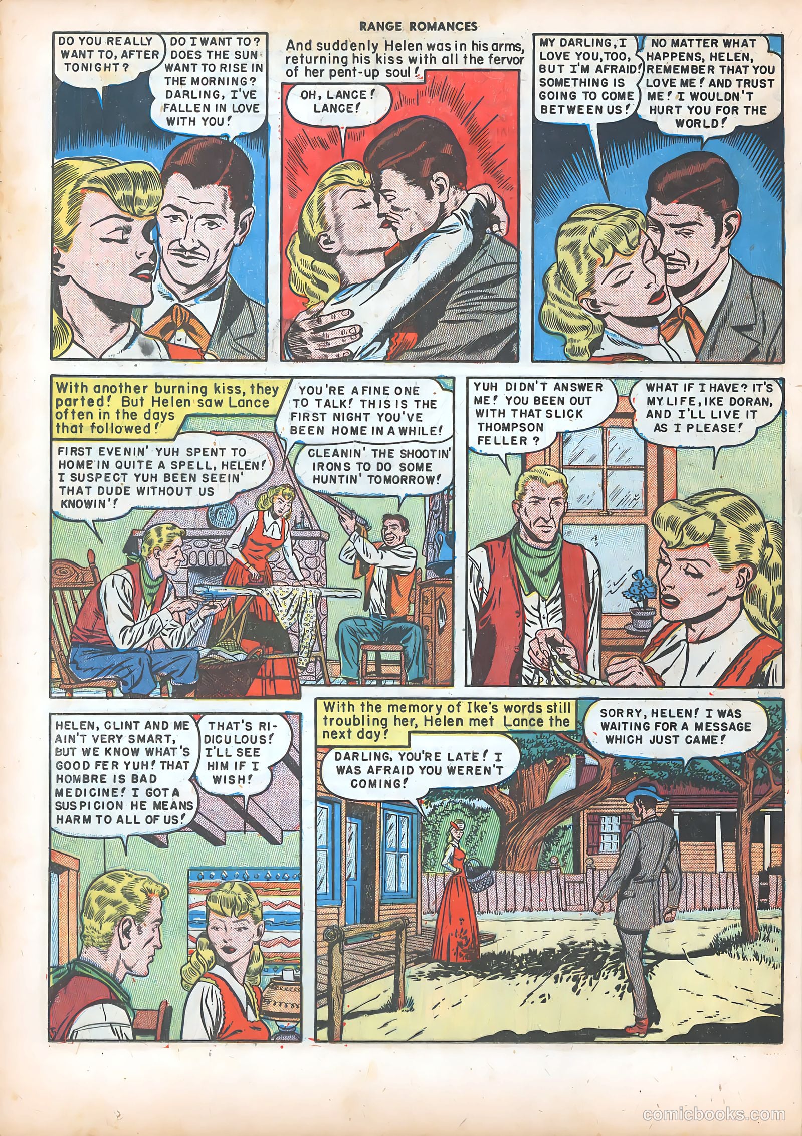 Range Romances #5 (1950) — page 31 of 51