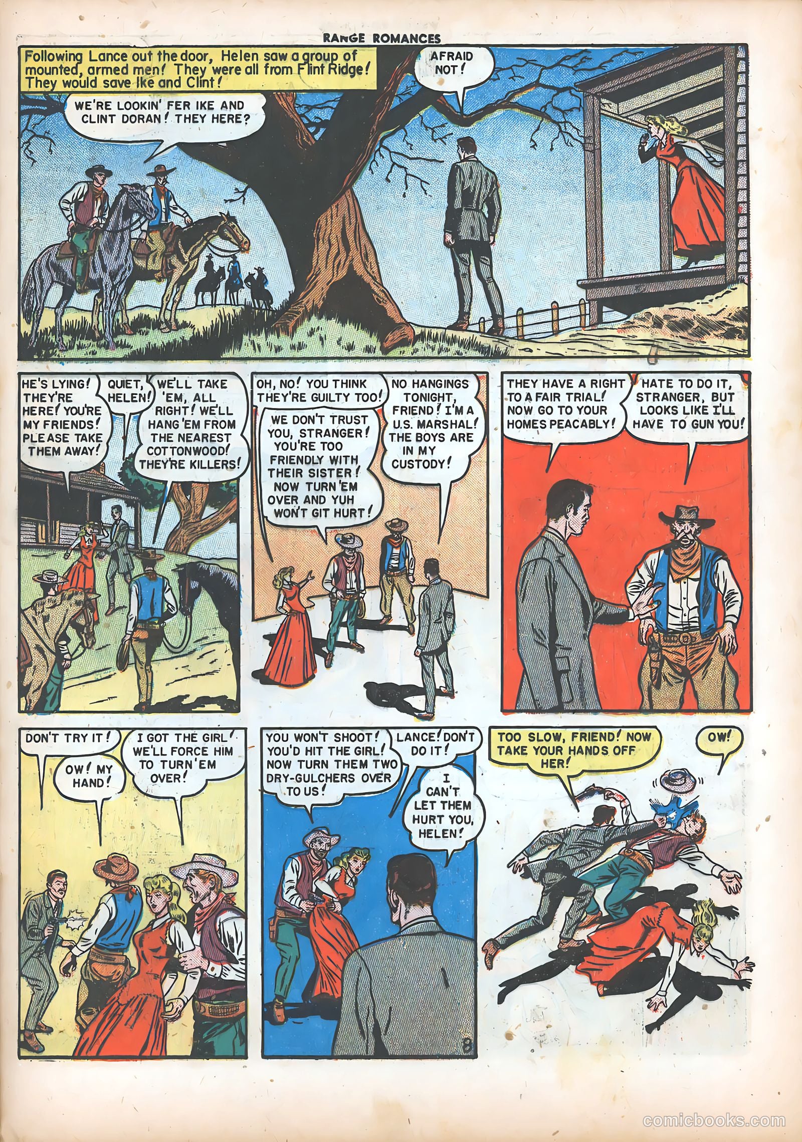 Range Romances #5 (1950) — page 34 of 51