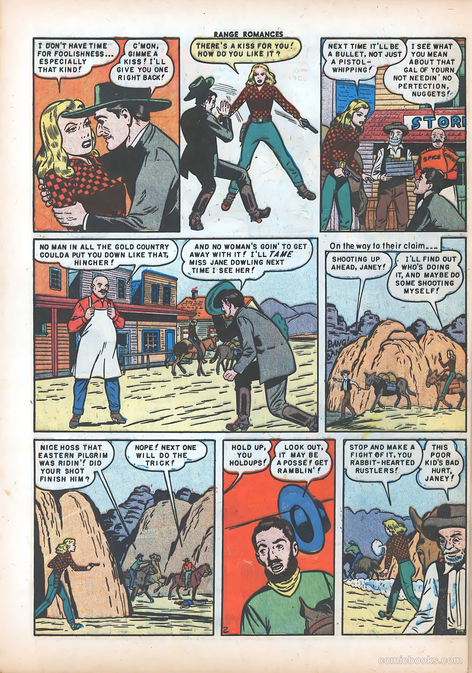 Range Romances #5 (1950) — page 41 of 51