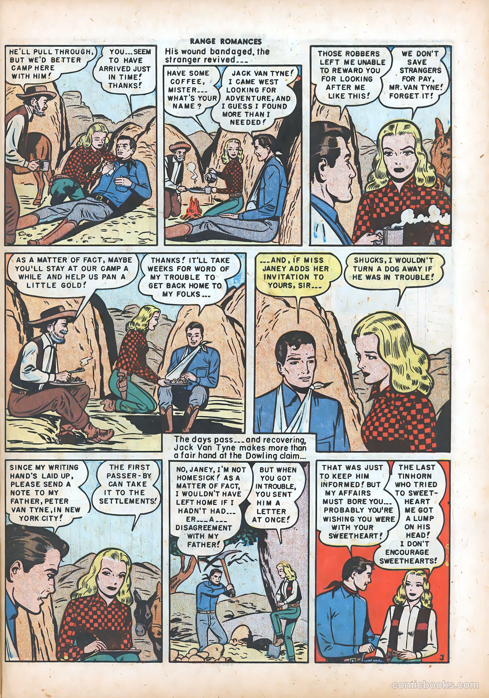 Range Romances #5 (1950) — page 42 of 51