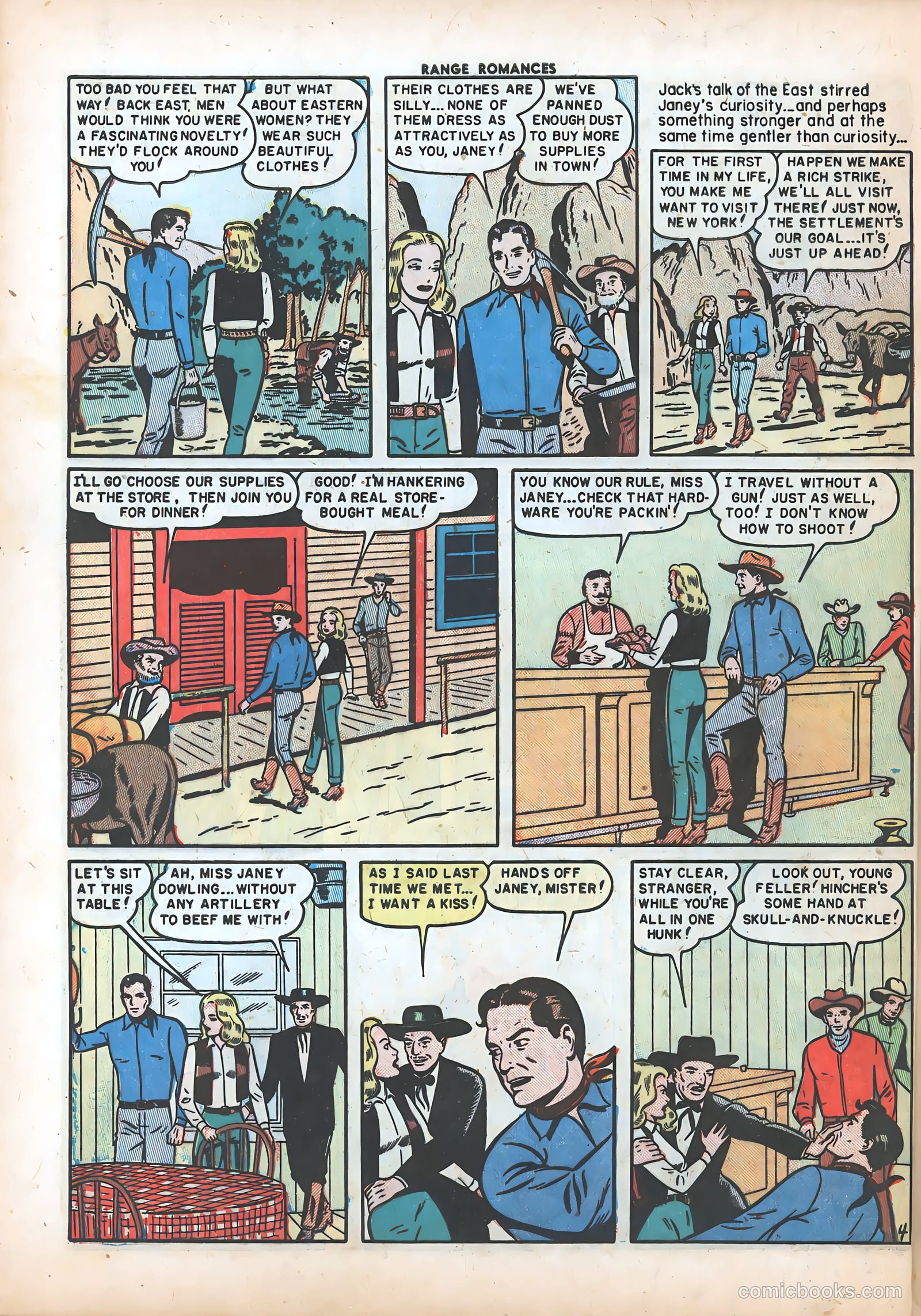Range Romances #5 (1950) — page 43 of 51