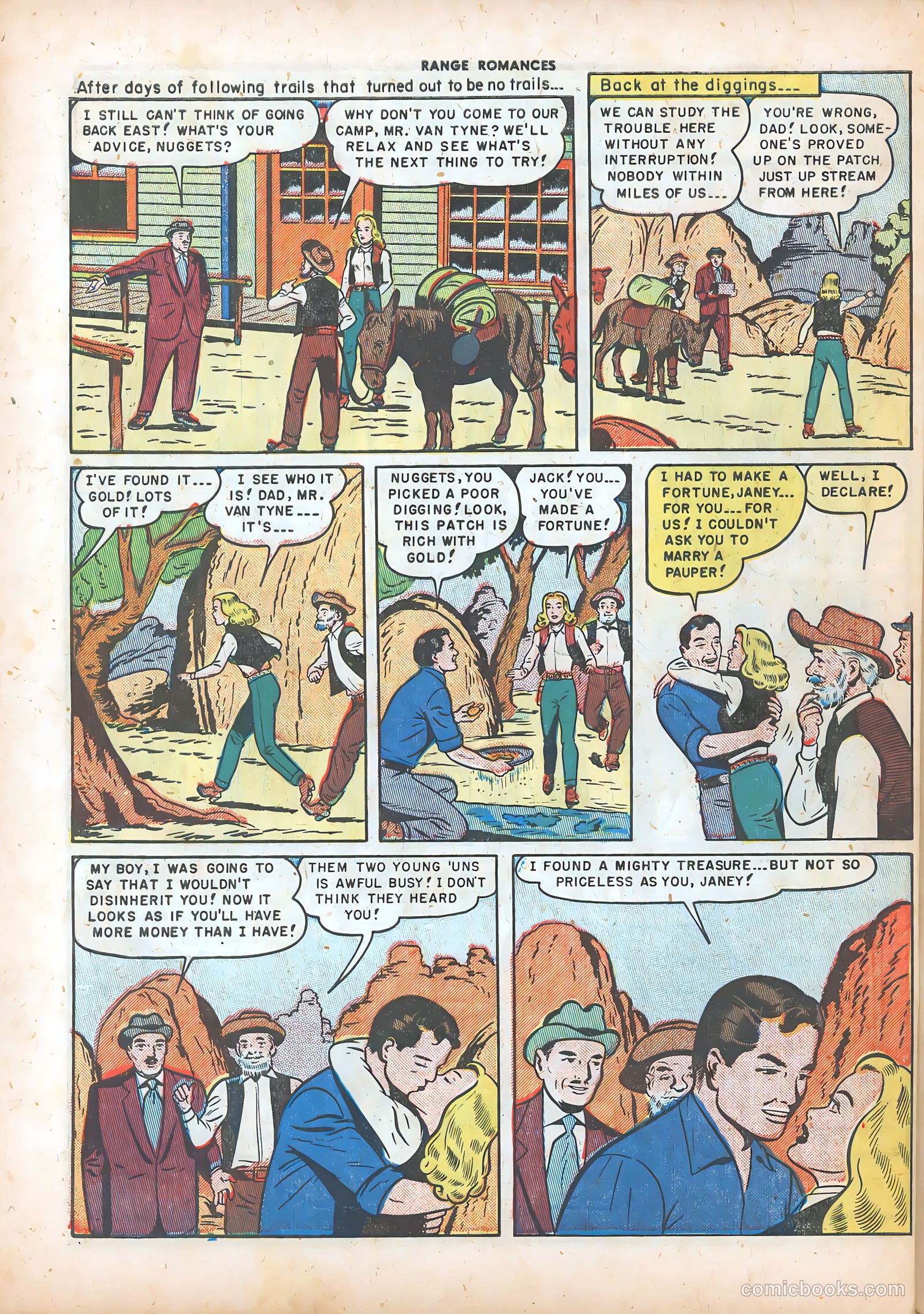 Range Romances #5 (1950) — page 47 of 51