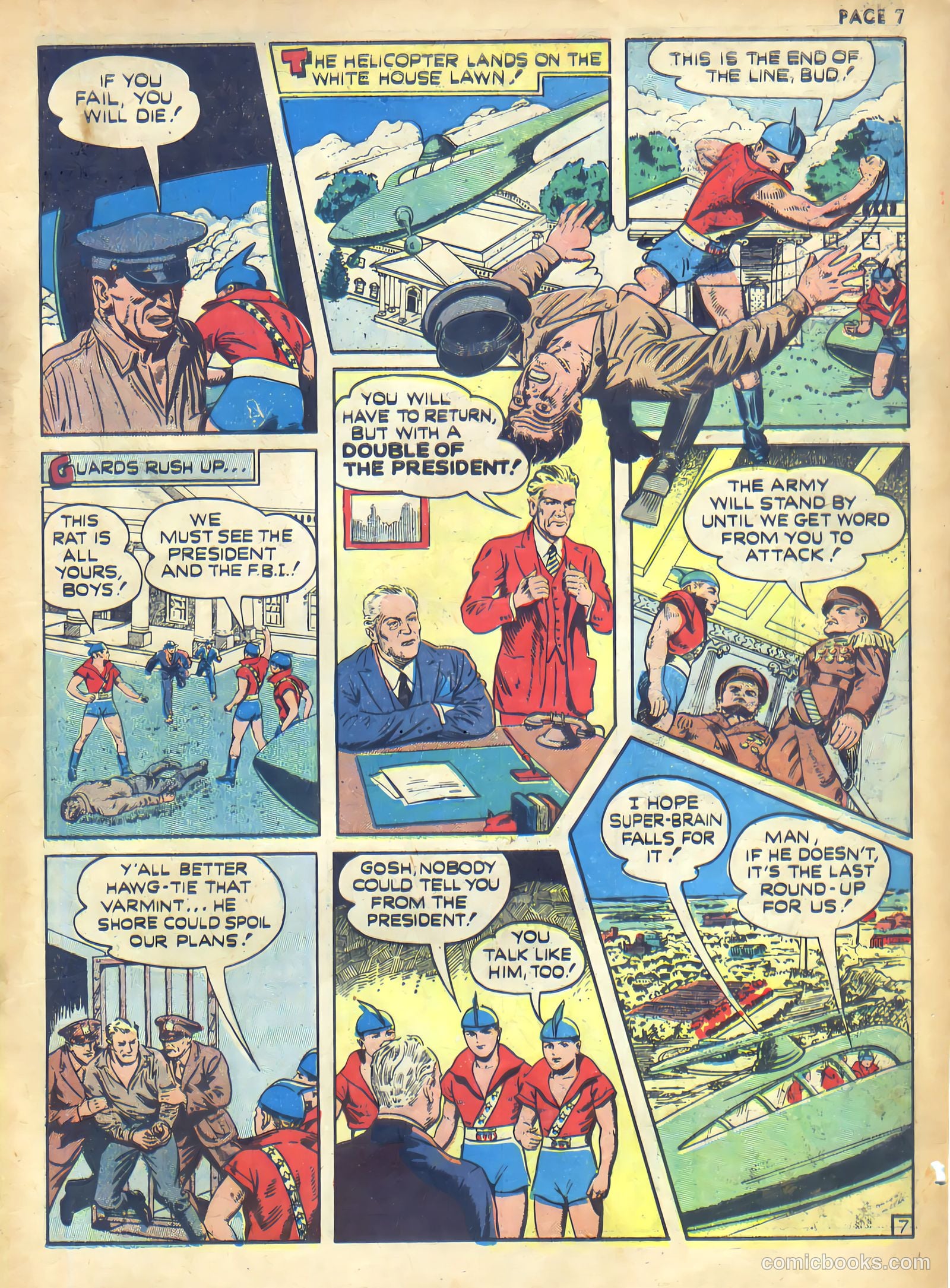 Rangers Comics #1 (1941) — page 9 of 68