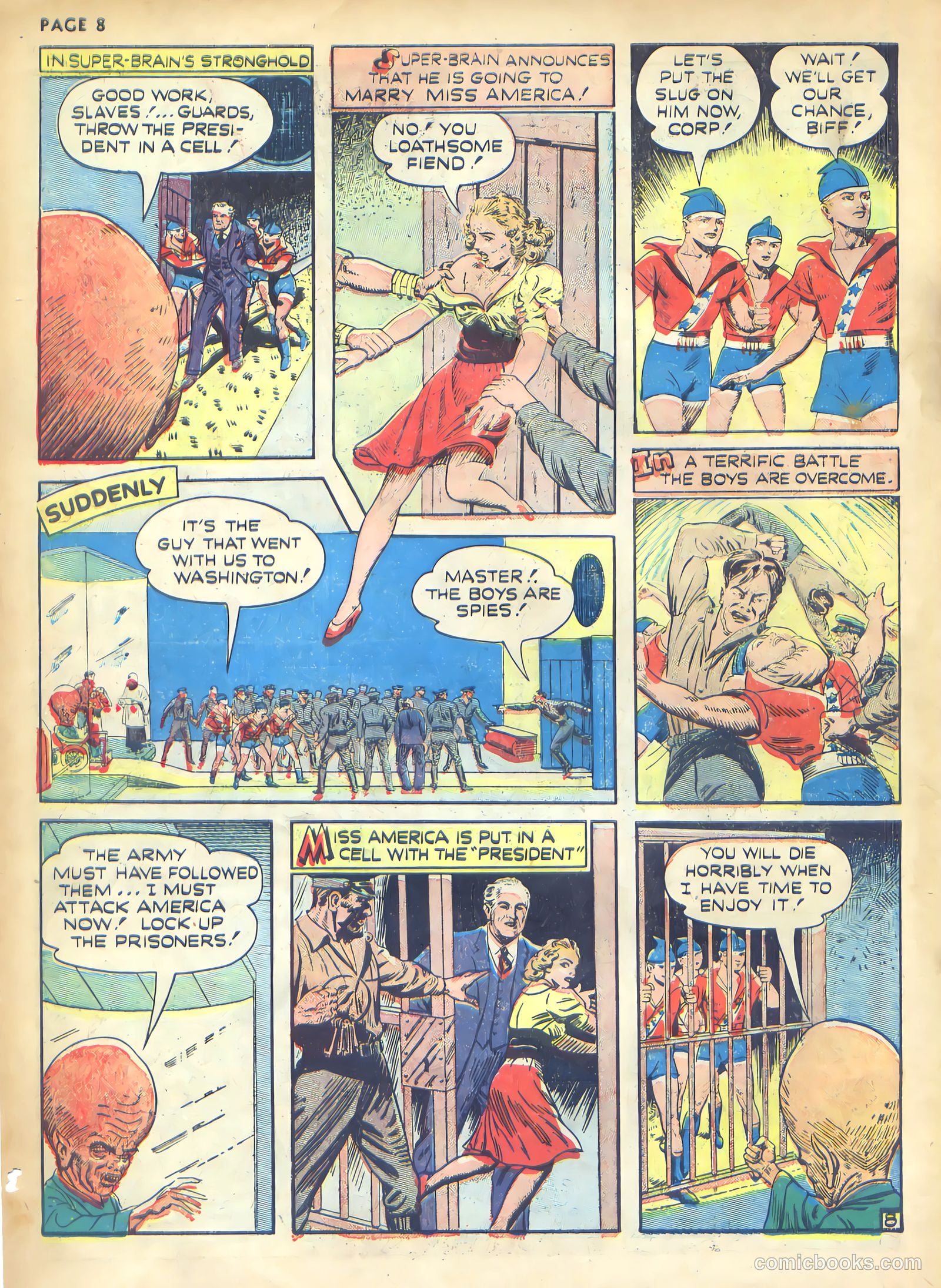 Rangers Comics #1 (1941) — page 10 of 68