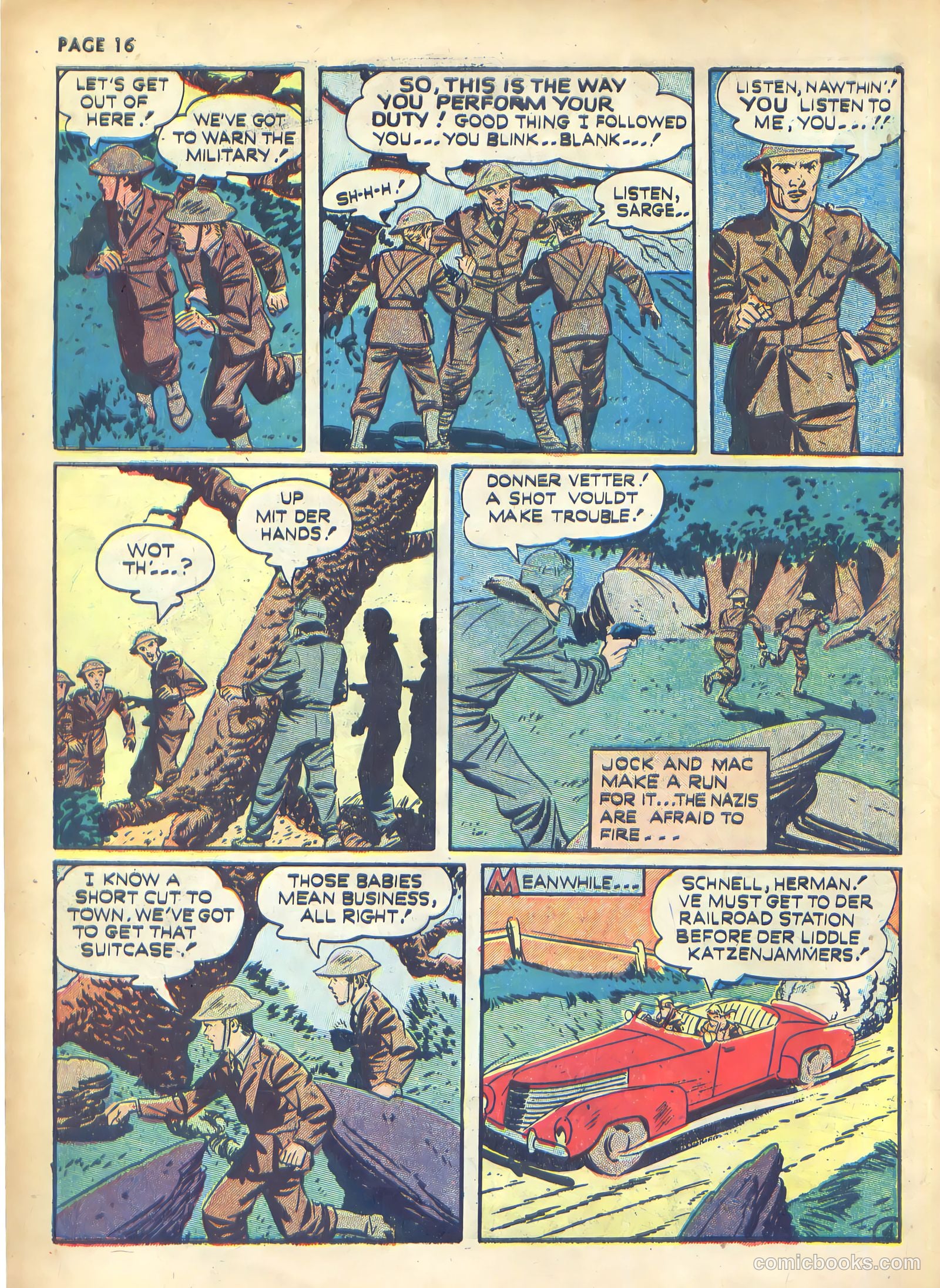 Rangers Comics #1 (1941) — page 18 of 68