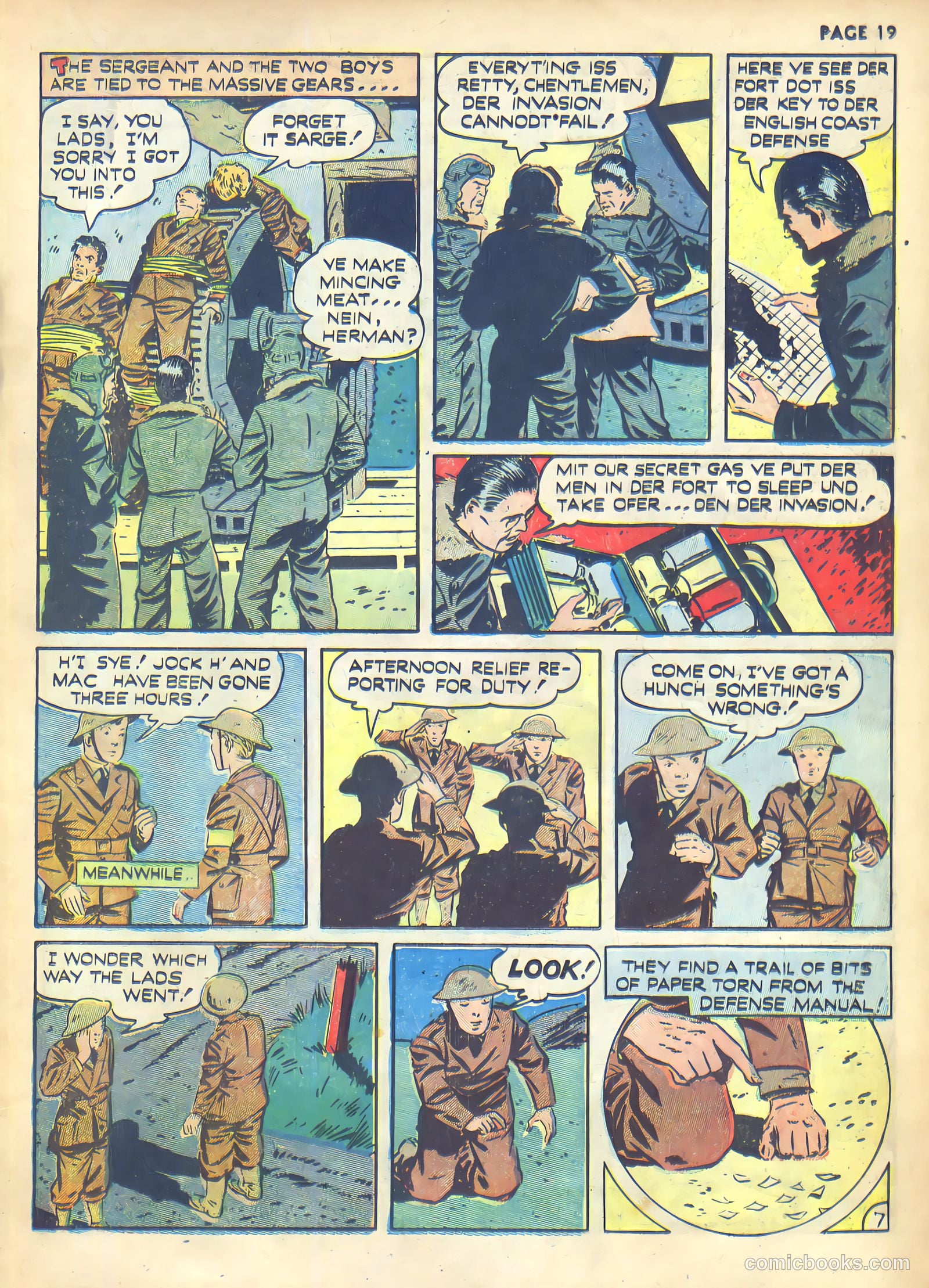 Rangers Comics #1 (1941) — page 21 of 68