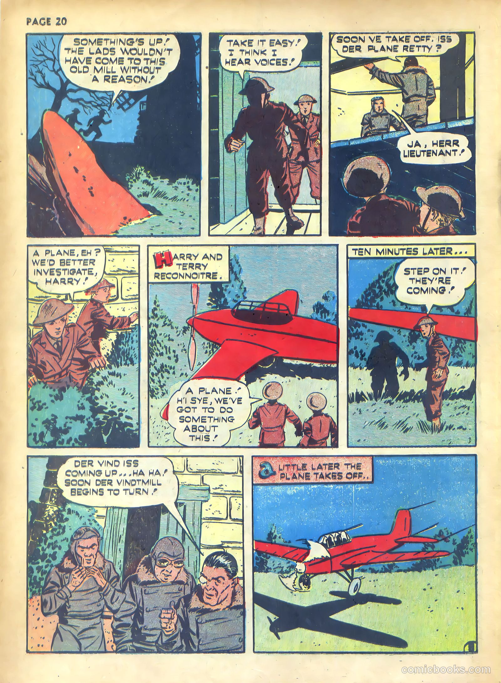 Rangers Comics #1 (1941) — page 22 of 68