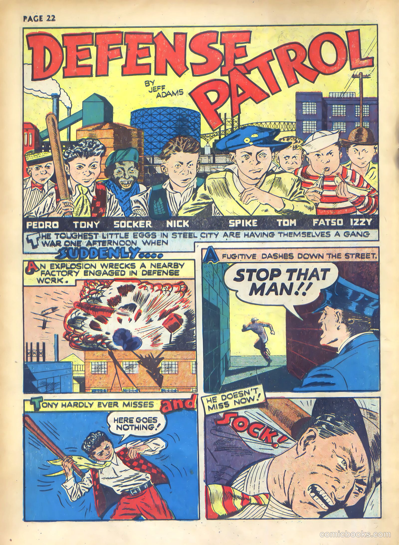 Rangers Comics #1 (1941) — page 24 of 68