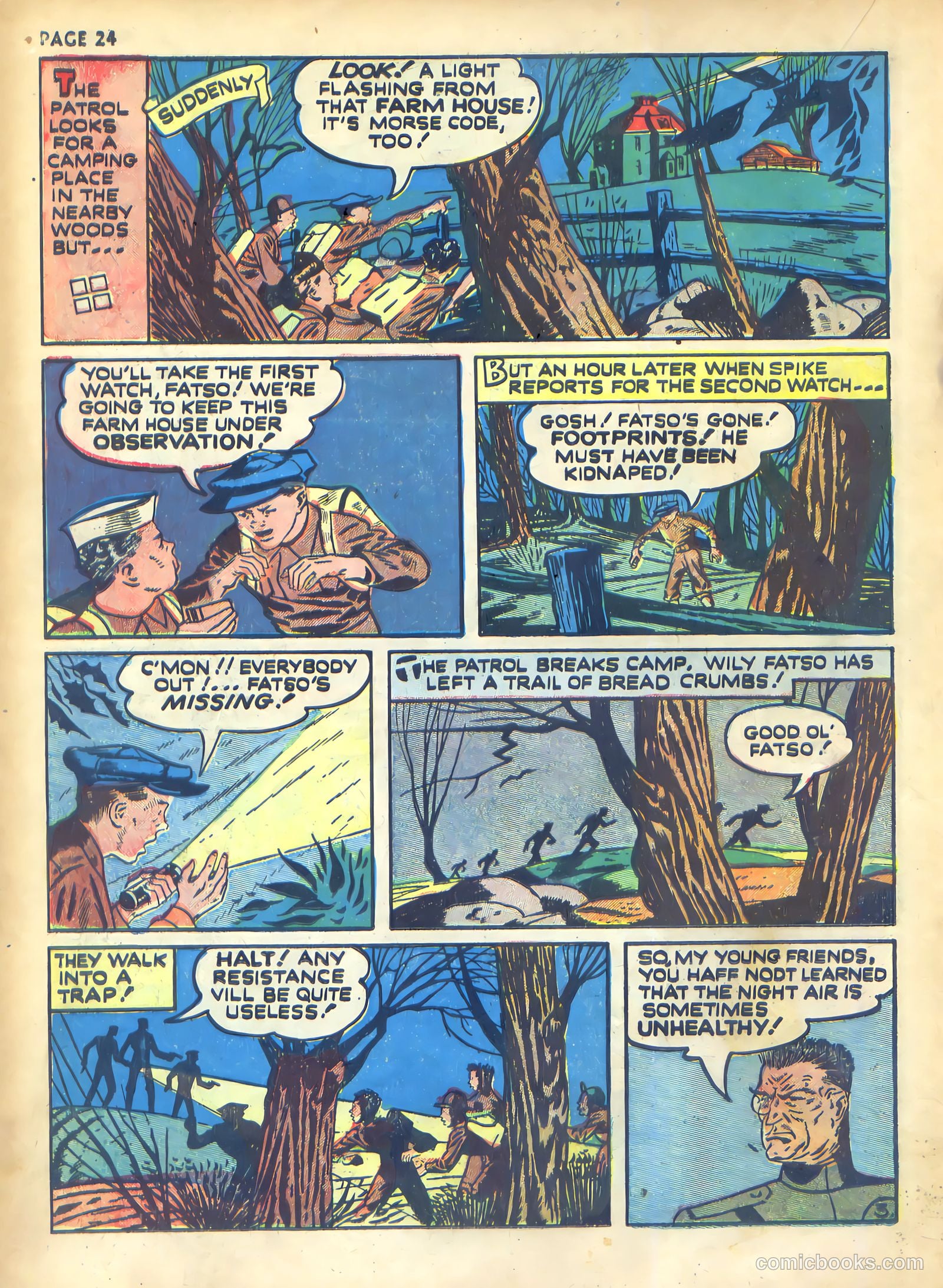 Rangers Comics #1 (1941) — page 26 of 68