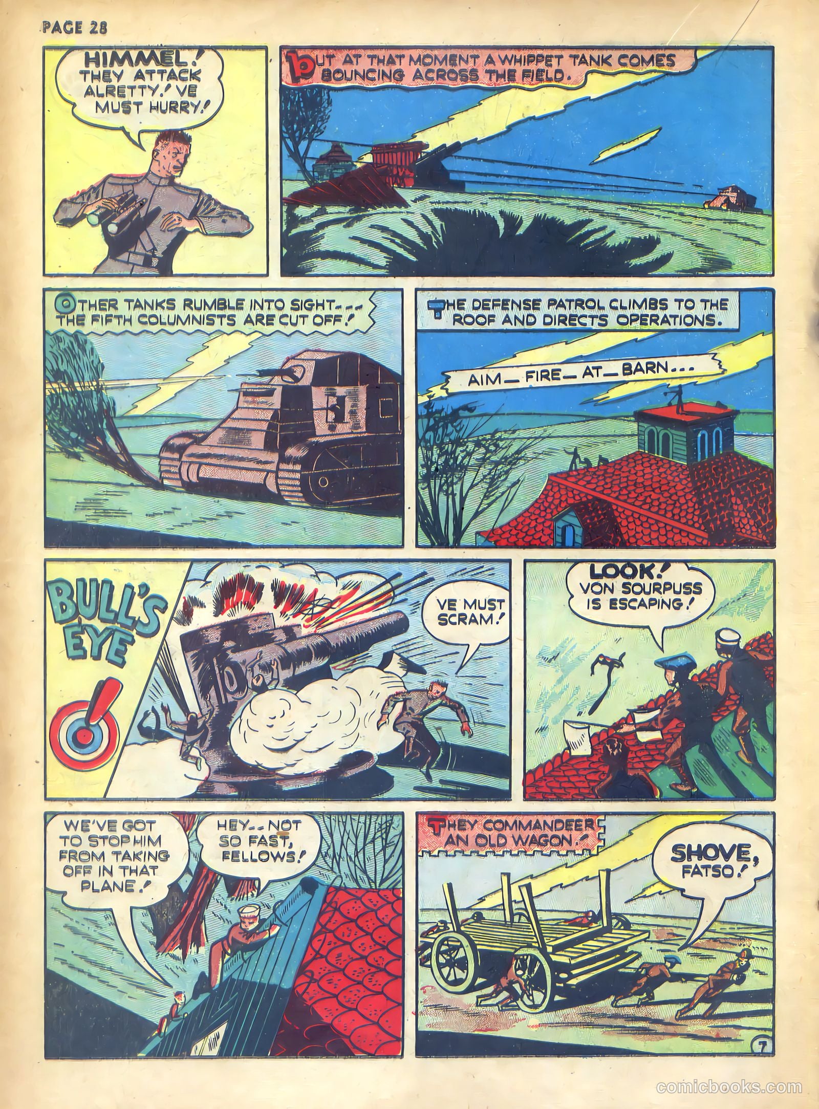Rangers Comics #1 (1941) — page 30 of 68