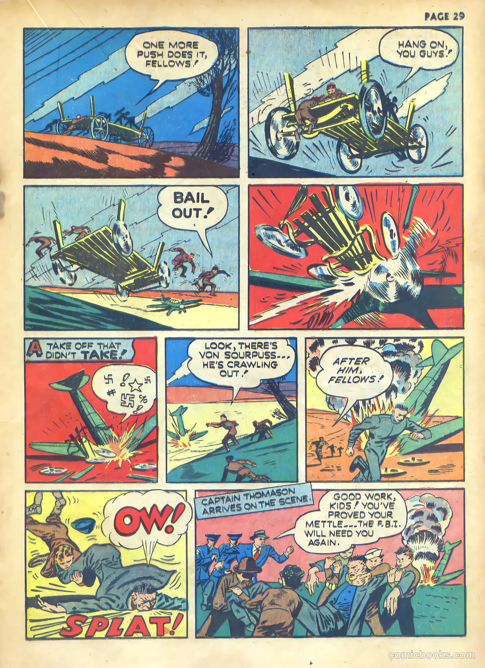Rangers Comics #1 (1941) — page 31 of 68