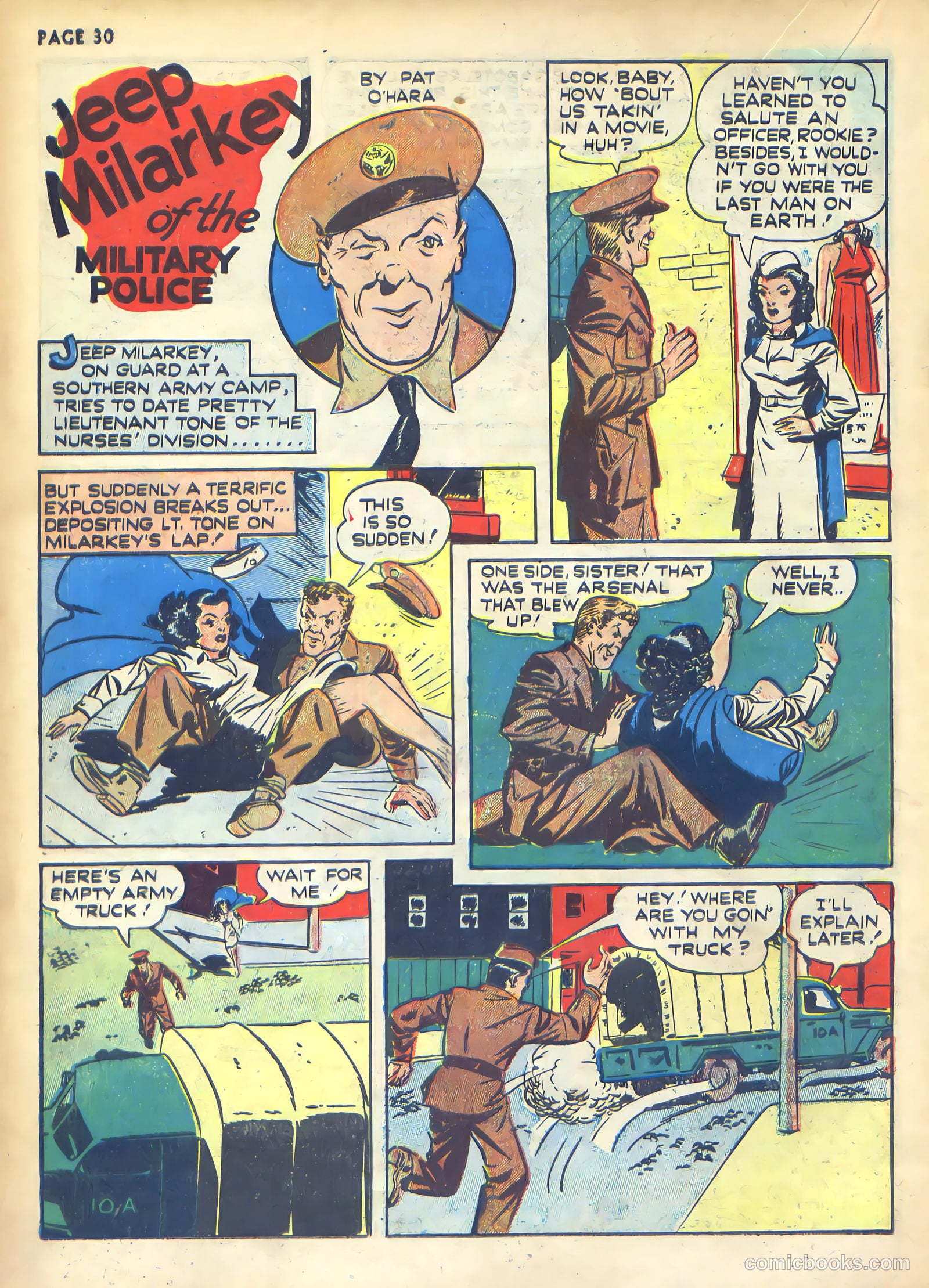 Rangers Comics #1 (1941) — page 32 of 68
