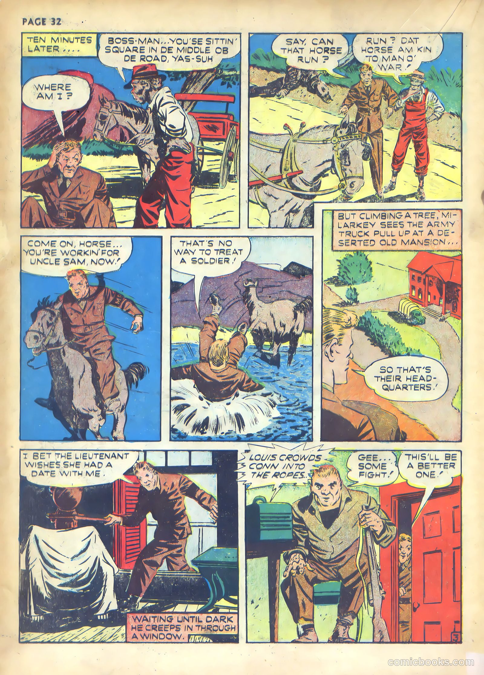 Rangers Comics #1 (1941) — page 34 of 68