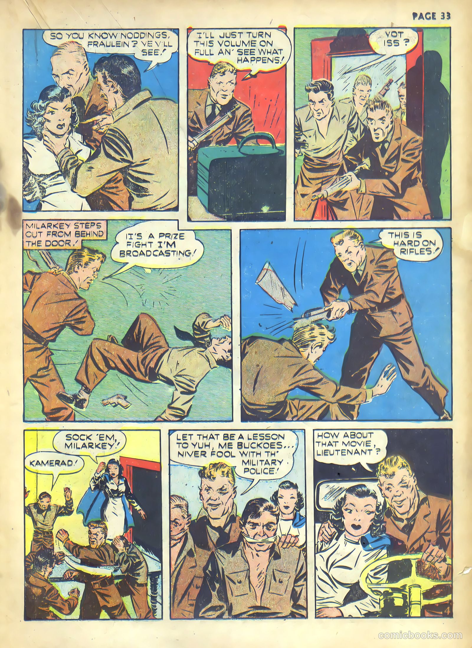 Rangers Comics #1 (1941) — page 35 of 68