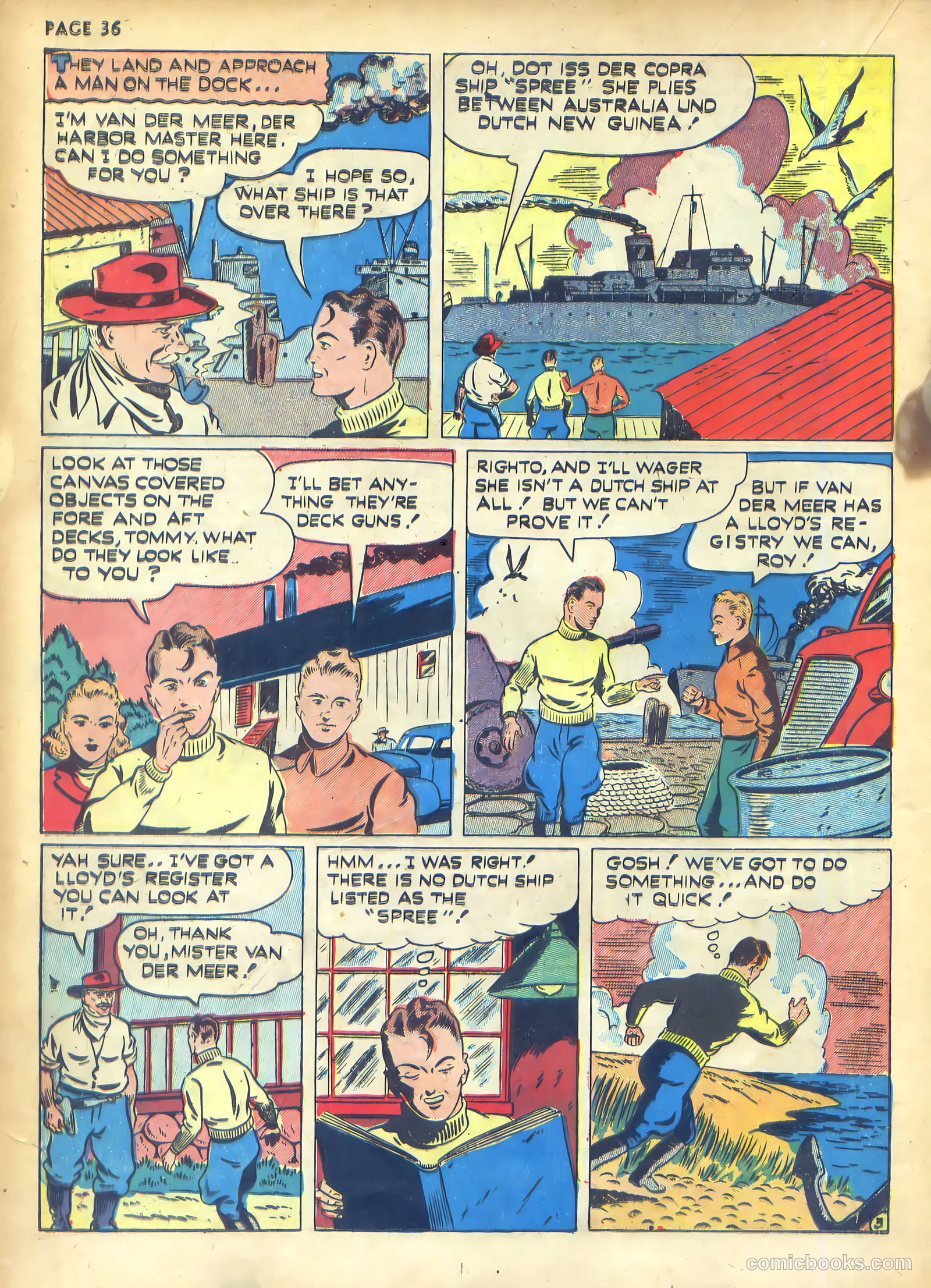 Rangers Comics #1 (1941) — page 38 of 68