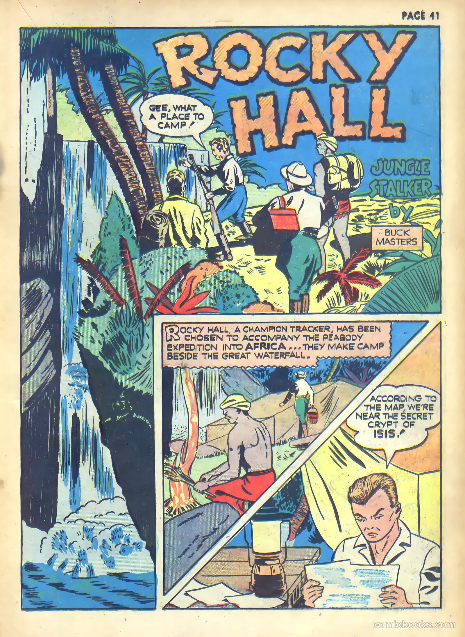 Rangers Comics #1 (1941) — page 43 of 68