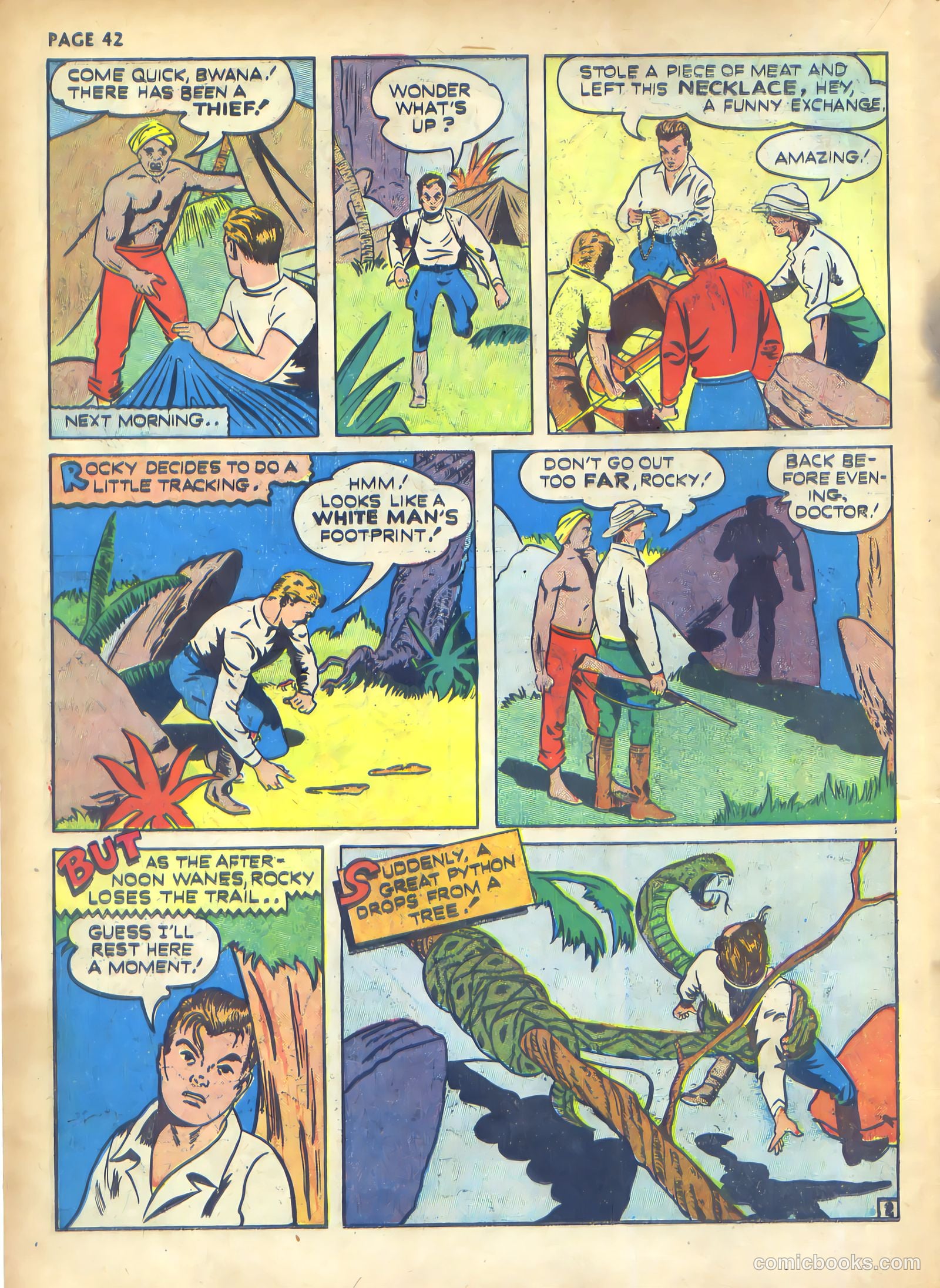 Rangers Comics #1 (1941) — page 44 of 68