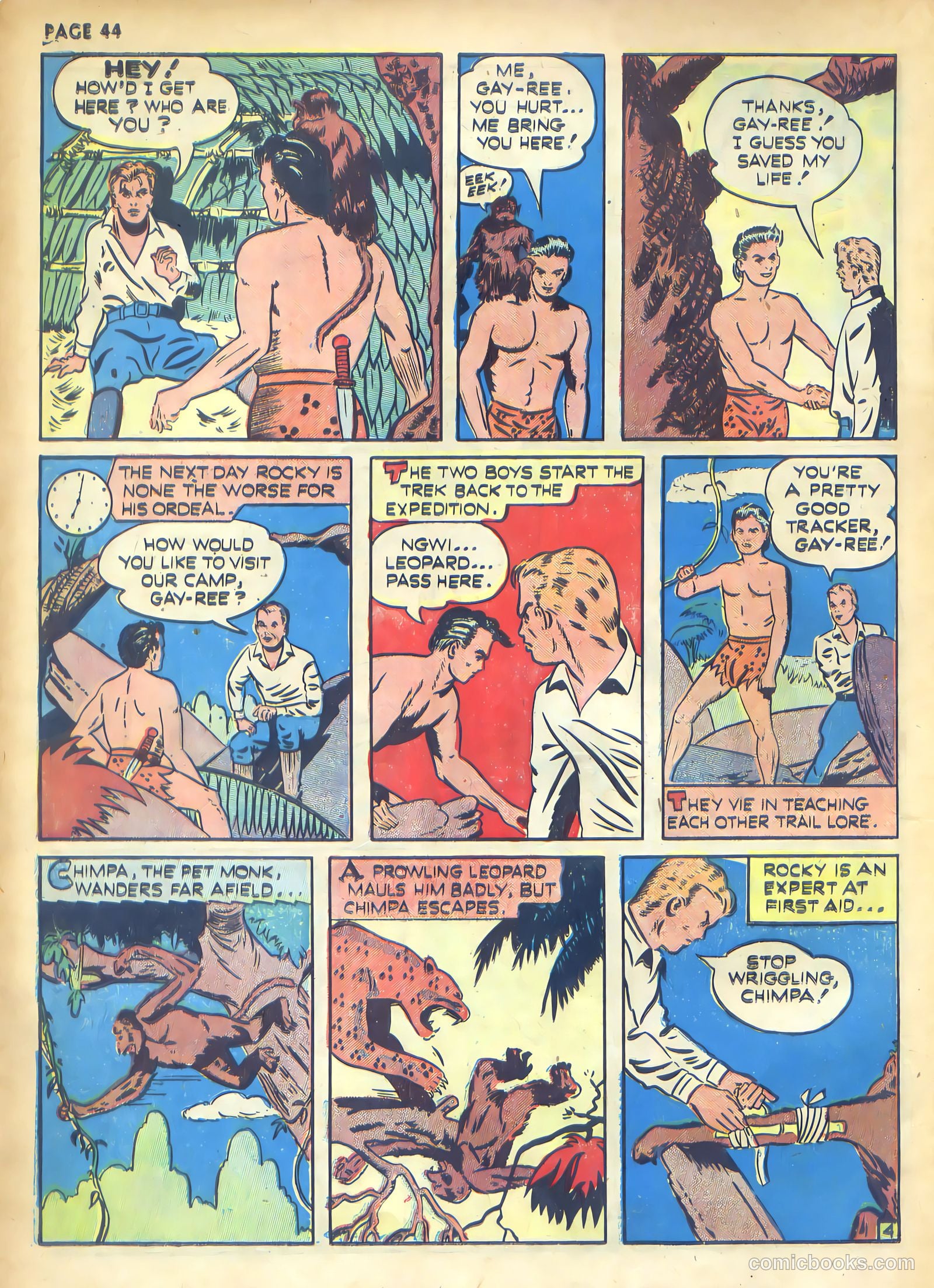 Rangers Comics #1 (1941) — page 46 of 68