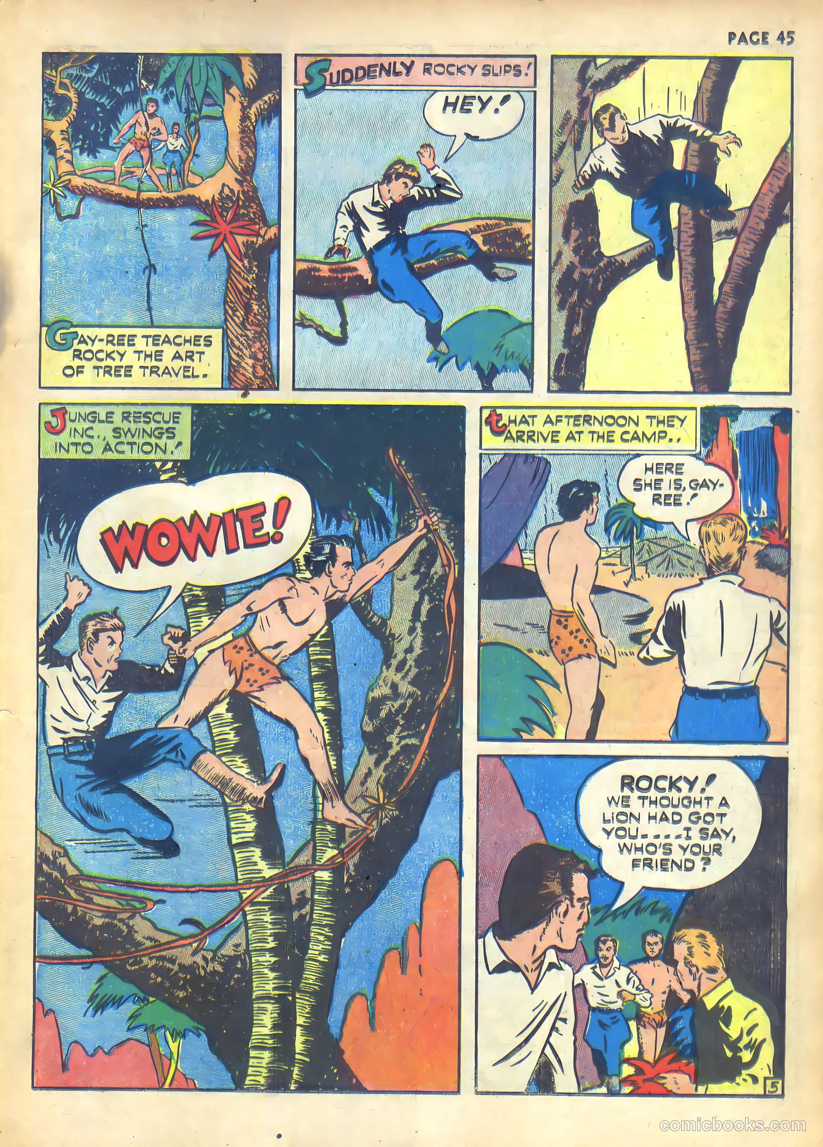 Rangers Comics #1 (1941) — page 47 of 68