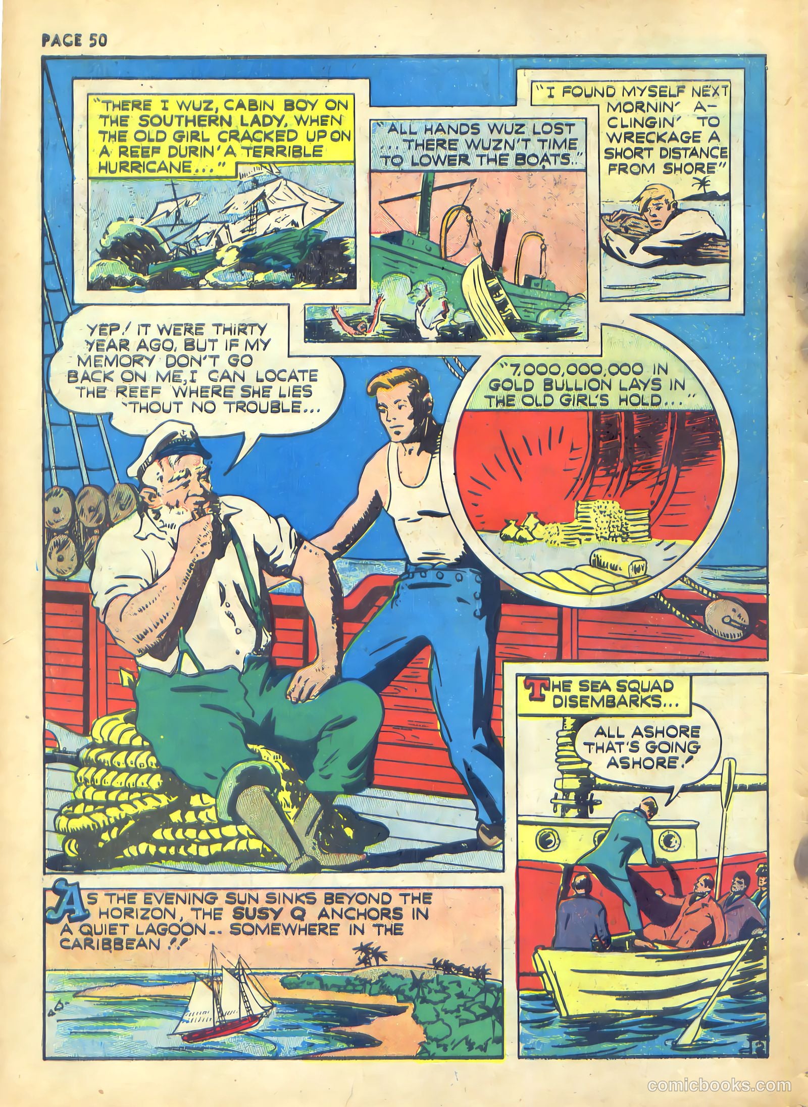 Rangers Comics #1 (1941) — page 52 of 68