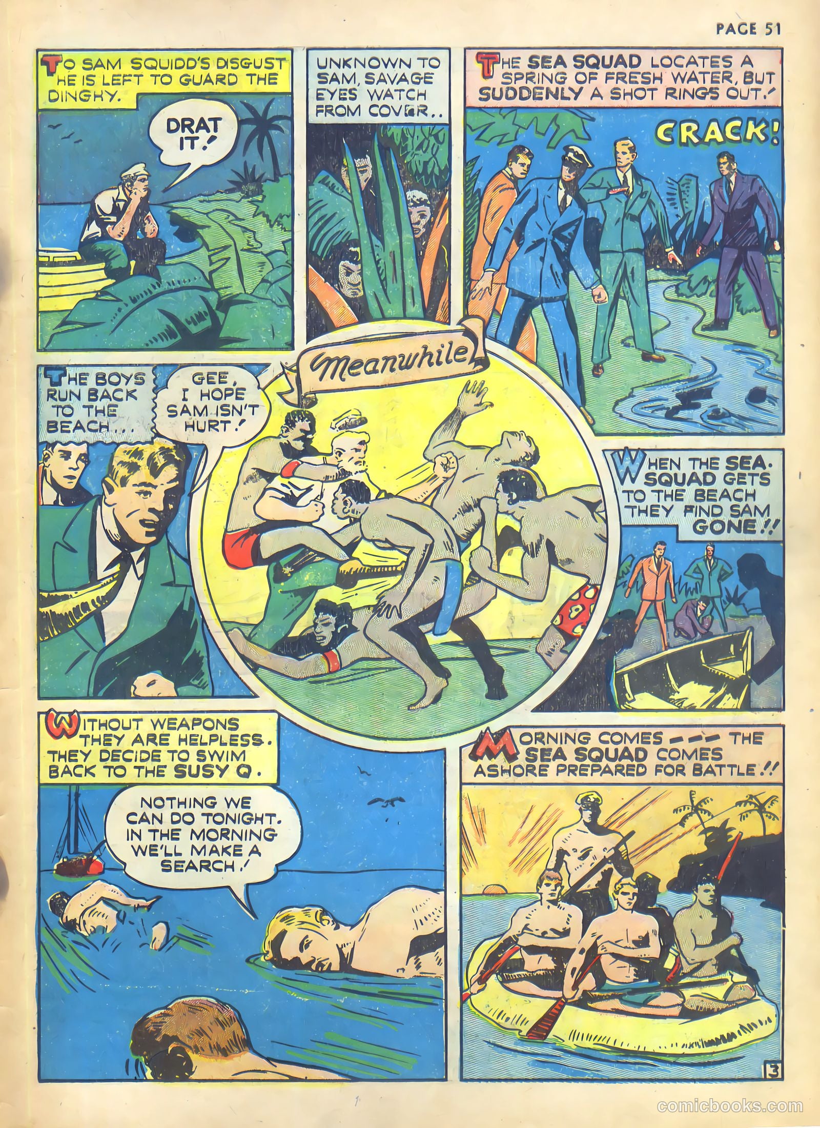 Rangers Comics #1 (1941) — page 53 of 68