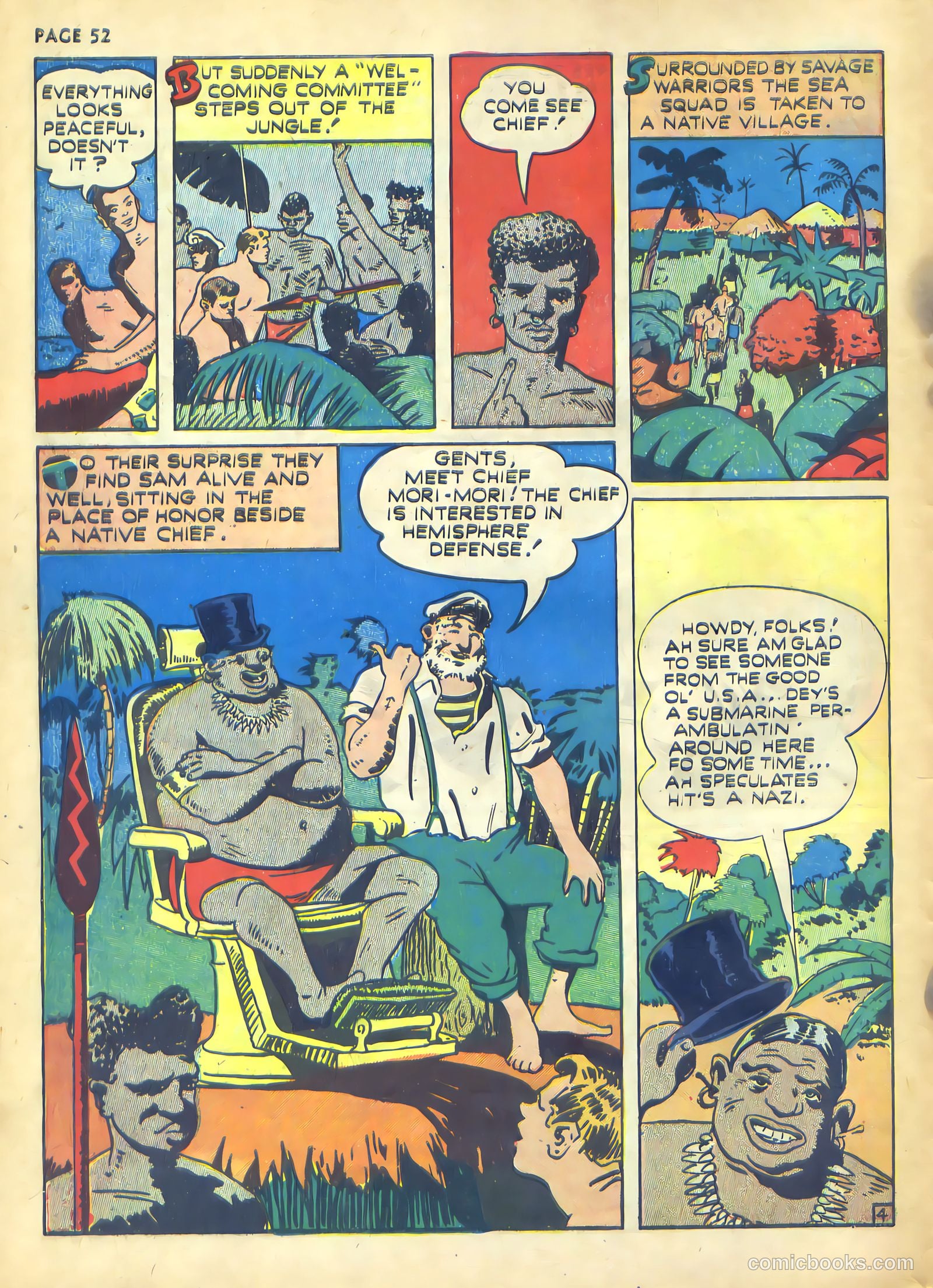 Rangers Comics #1 (1941) — page 54 of 68