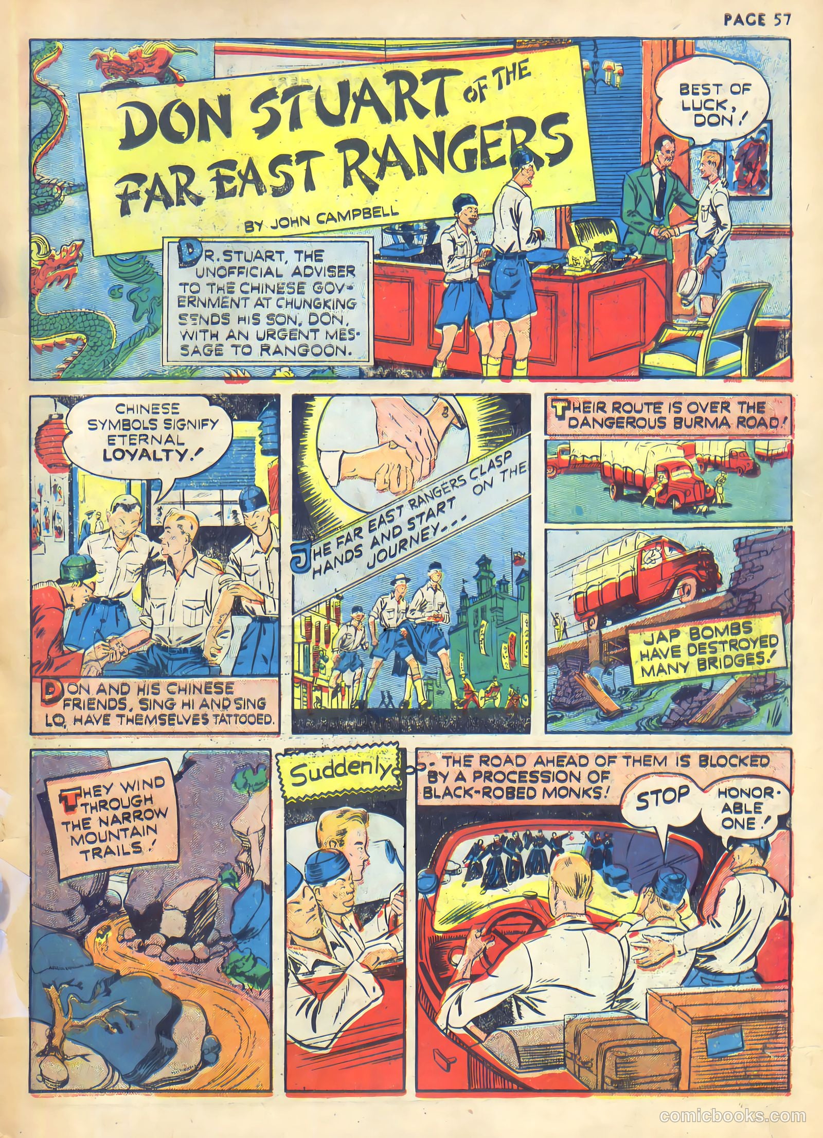 Rangers Comics #1 (1941) — page 59 of 68