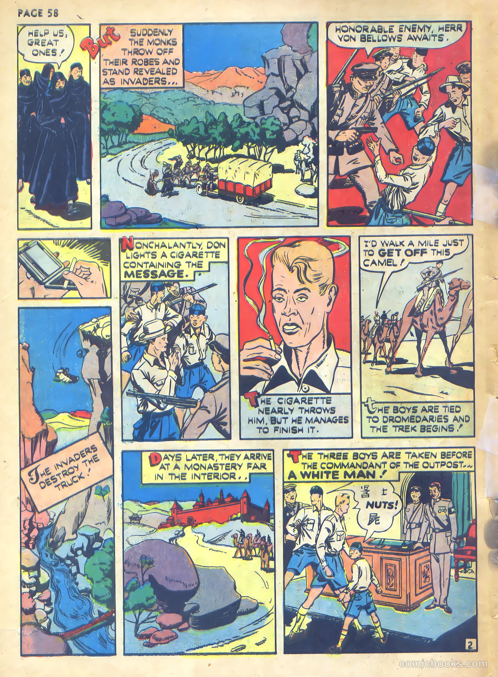 Rangers Comics #1 (1941) — page 60 of 68