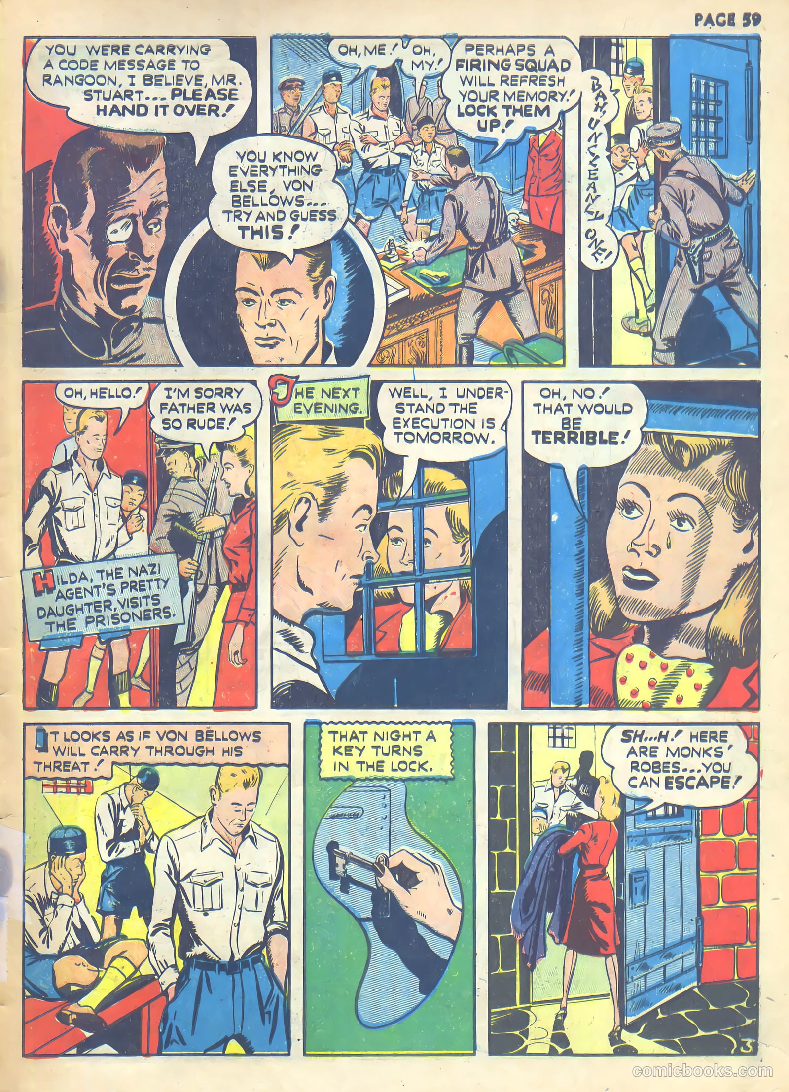 Rangers Comics #1 (1941) — page 61 of 68