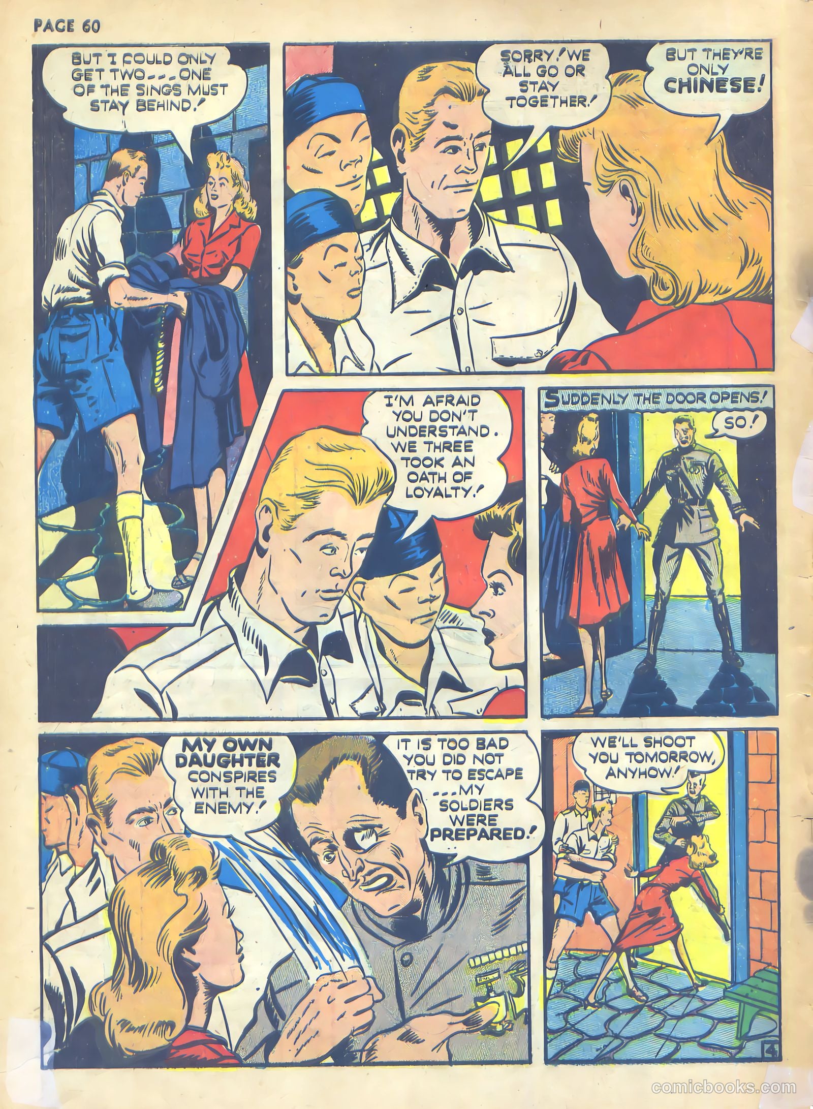 Rangers Comics #1 (1941) — page 62 of 68
