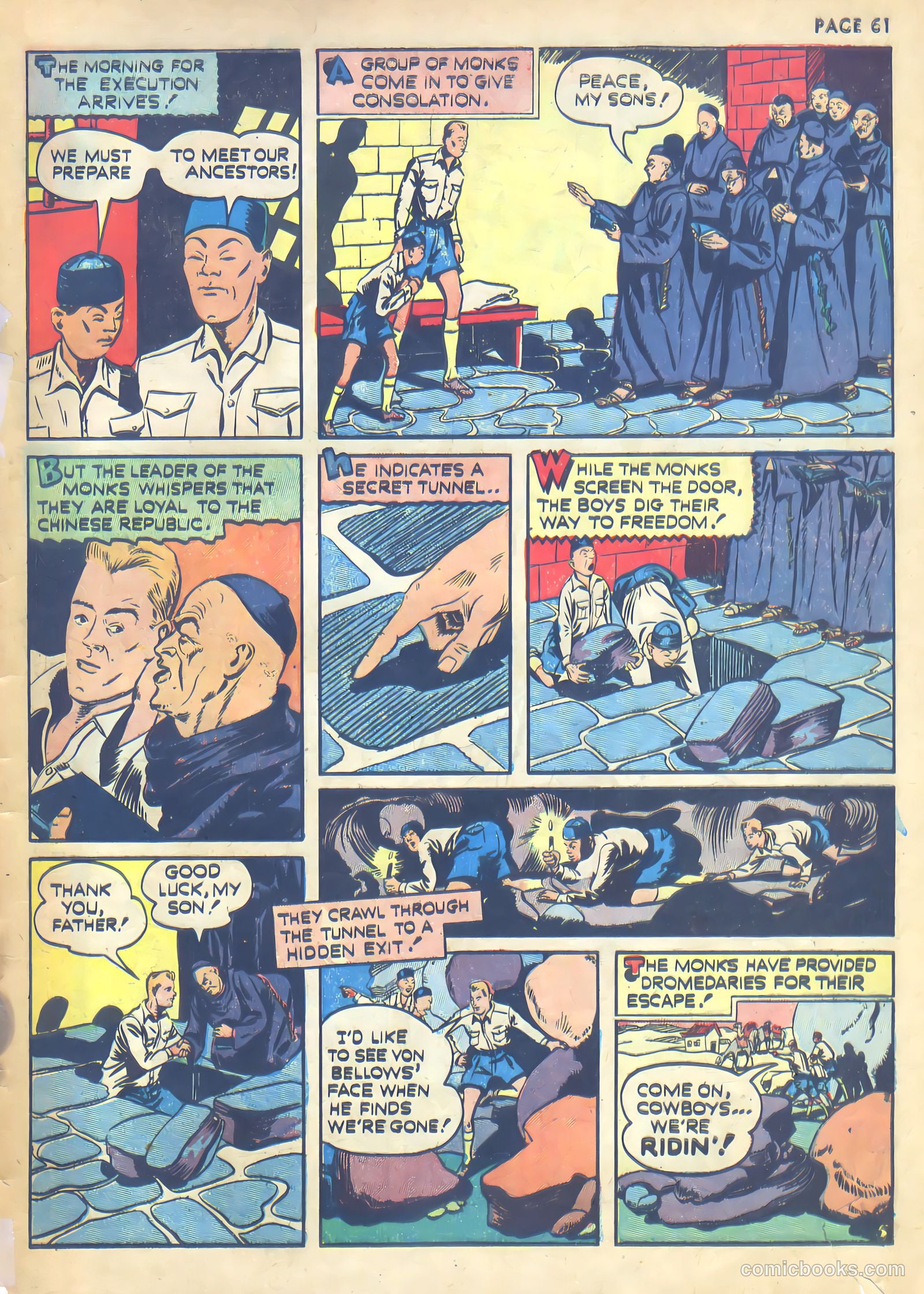 Rangers Comics #1 (1941) — page 63 of 68
