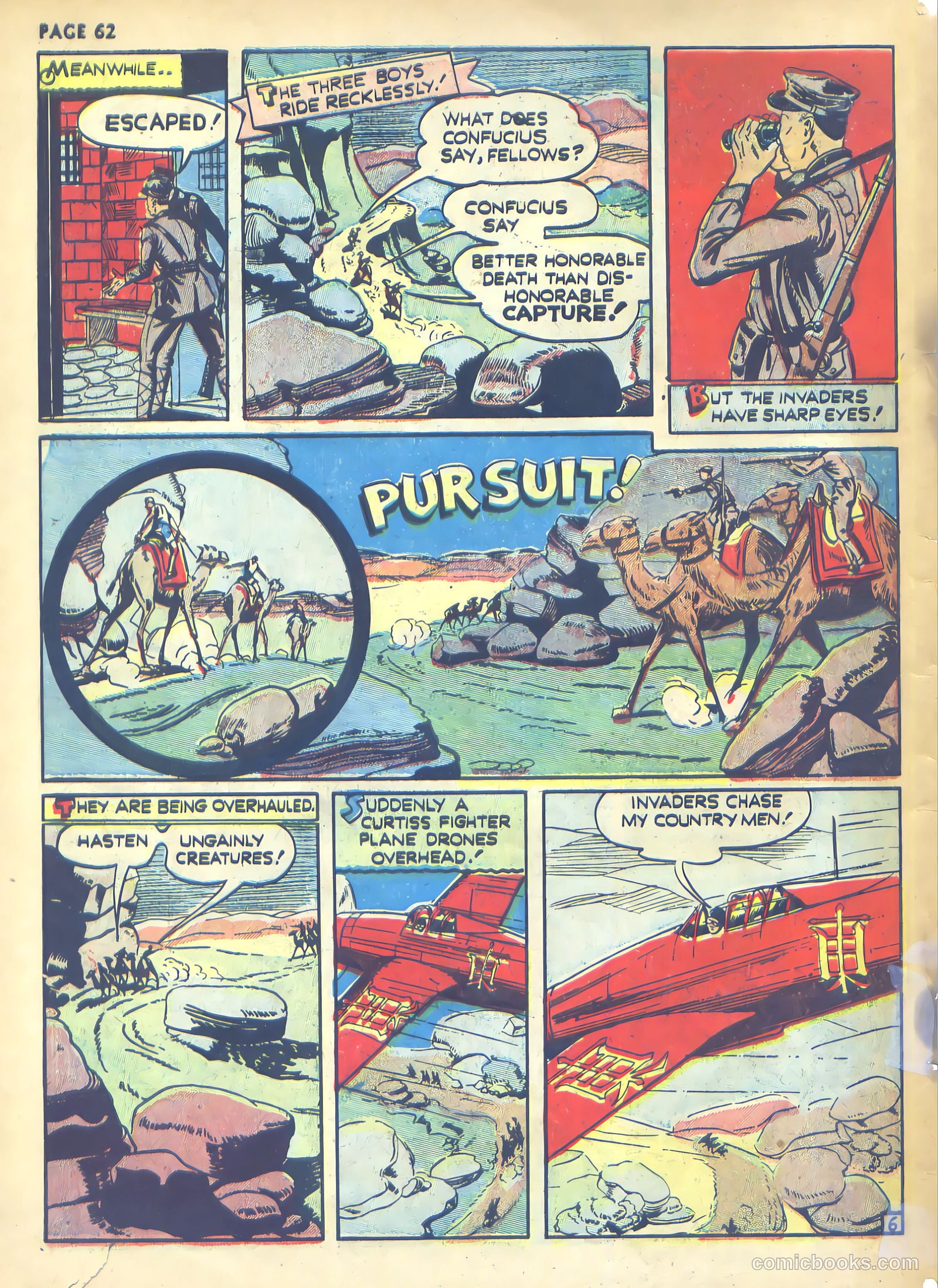 Rangers Comics #1 (1941) — page 64 of 68