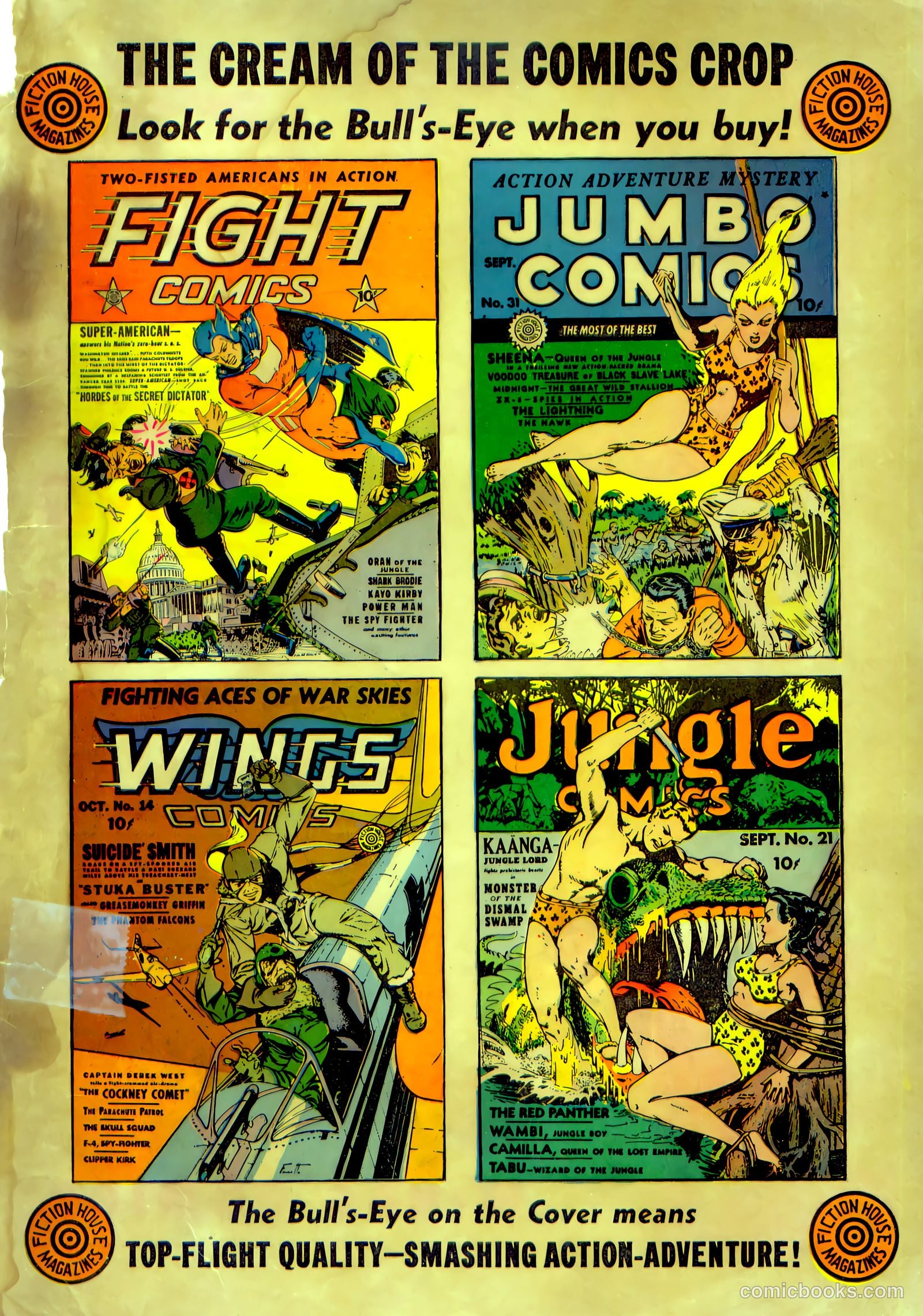 Rangers Comics #1 (1941) — page 67 of 68