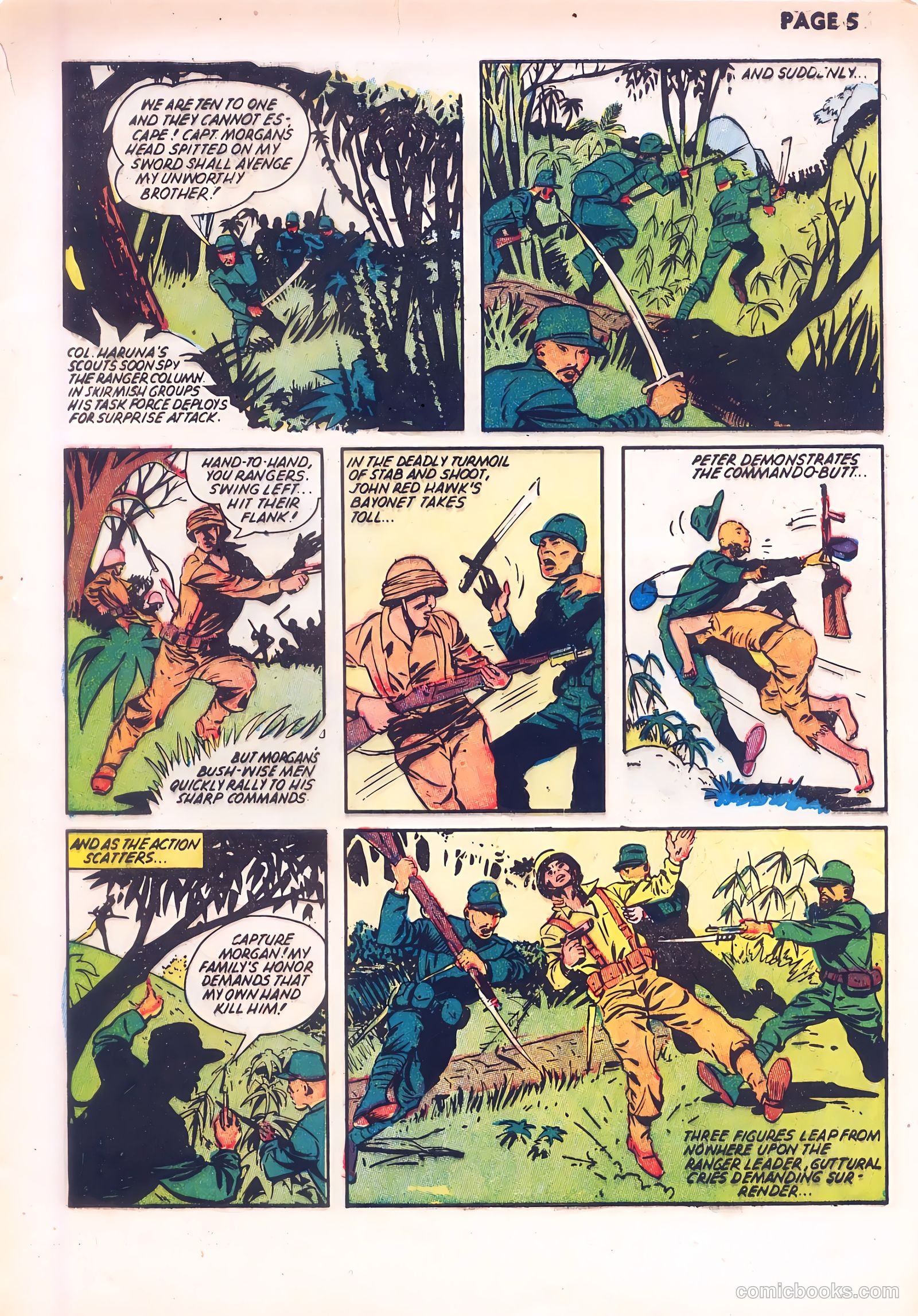 Rangers Comics #10 (1943) — page 7 of 68