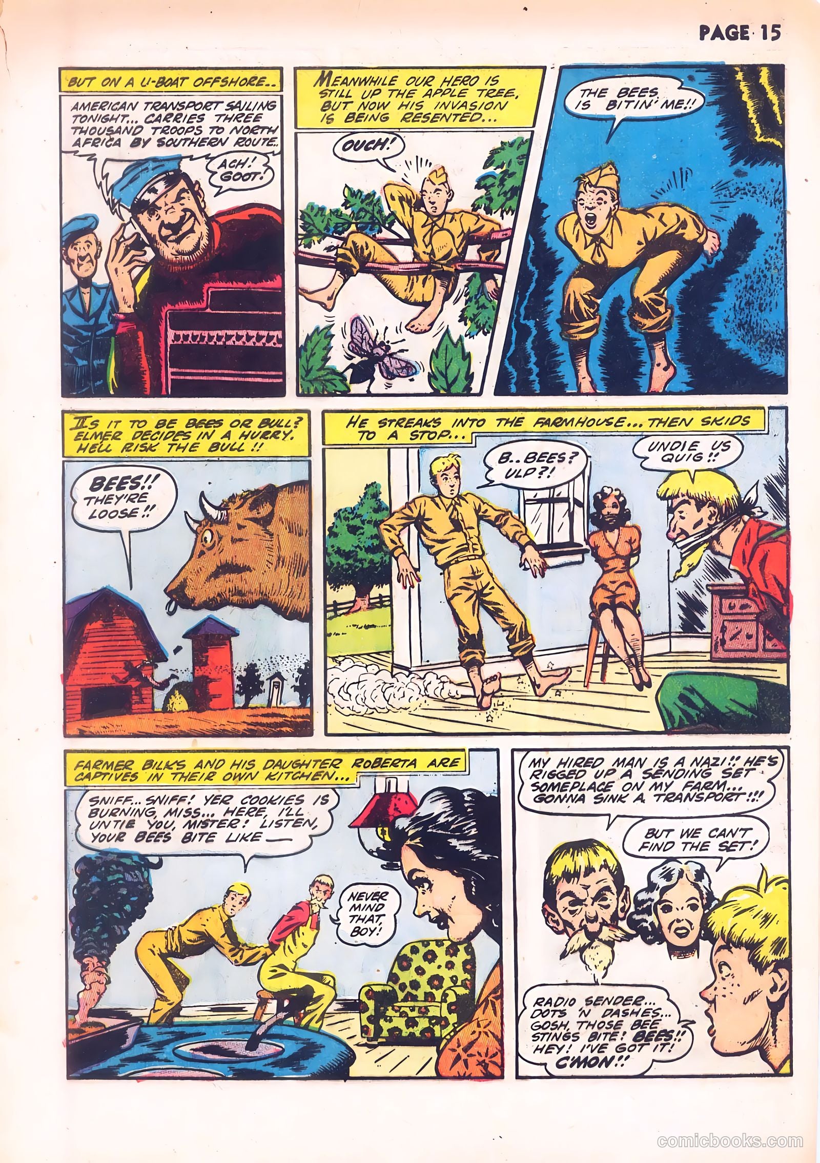 Rangers Comics #10 (1943) — page 17 of 68