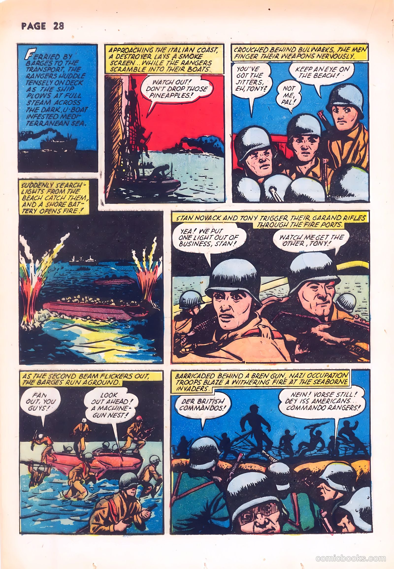 Rangers Comics #10 (1943) — page 30 of 68