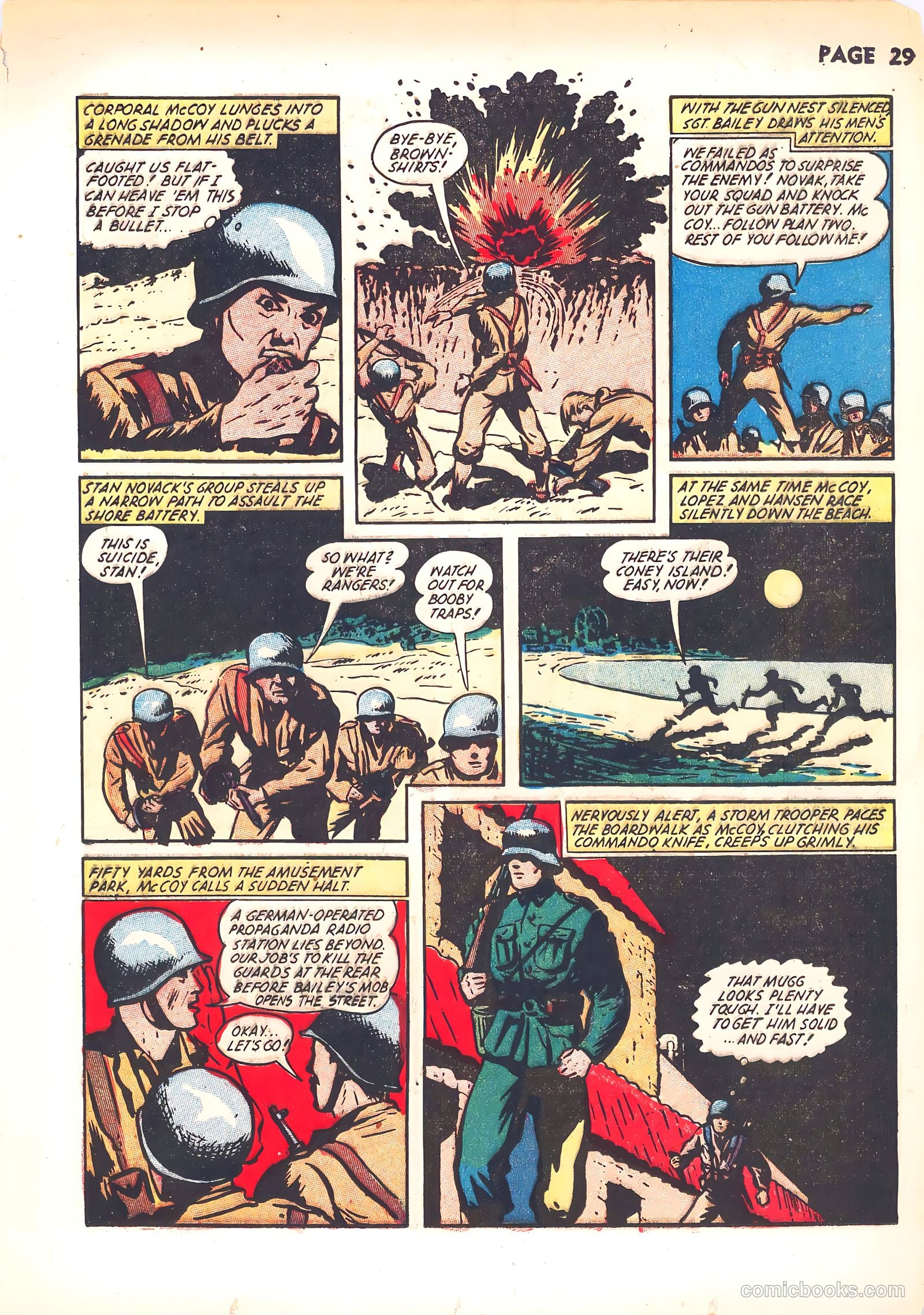 Rangers Comics #10 (1943) — page 31 of 68