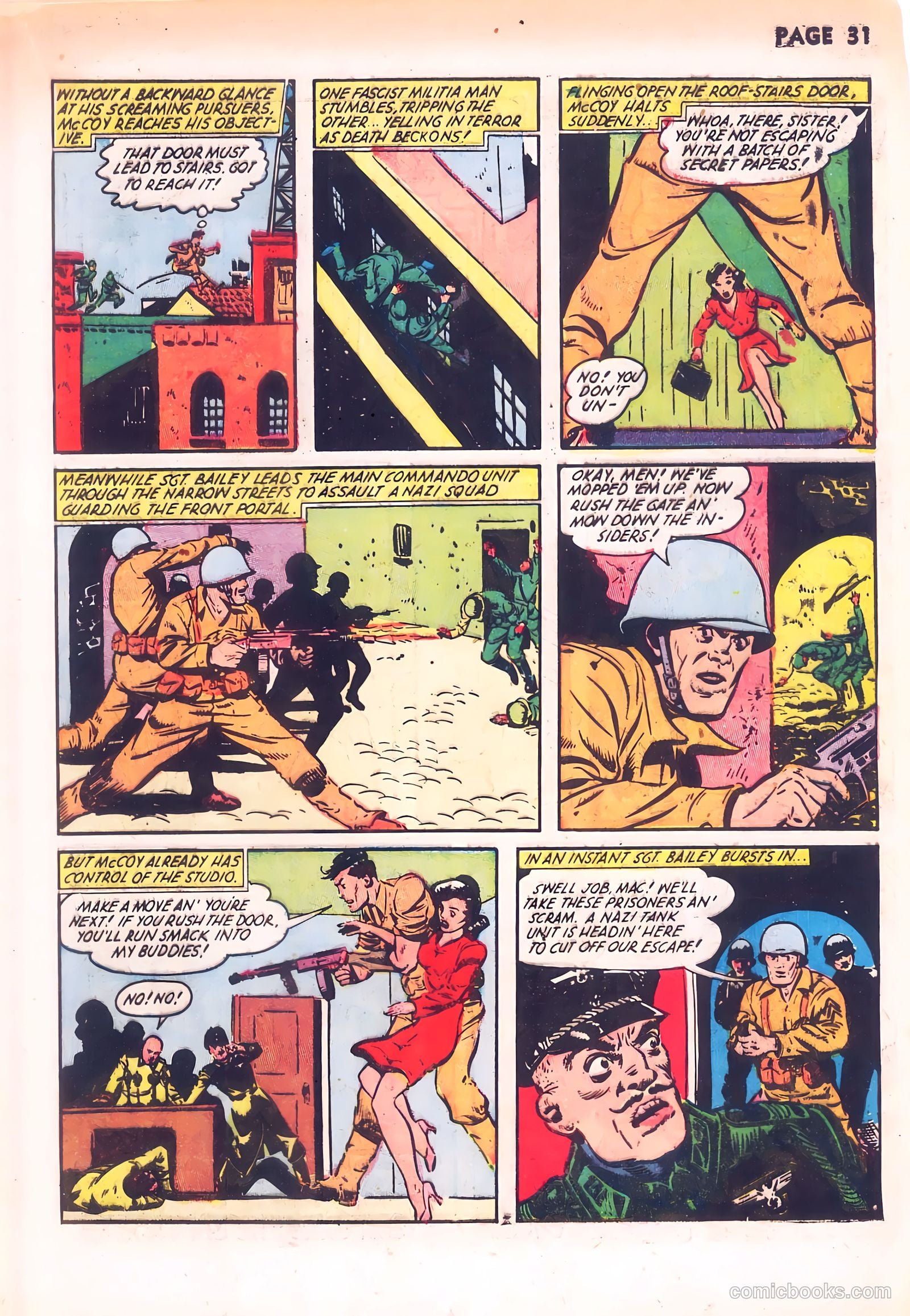 Rangers Comics #10 (1943) — page 33 of 68