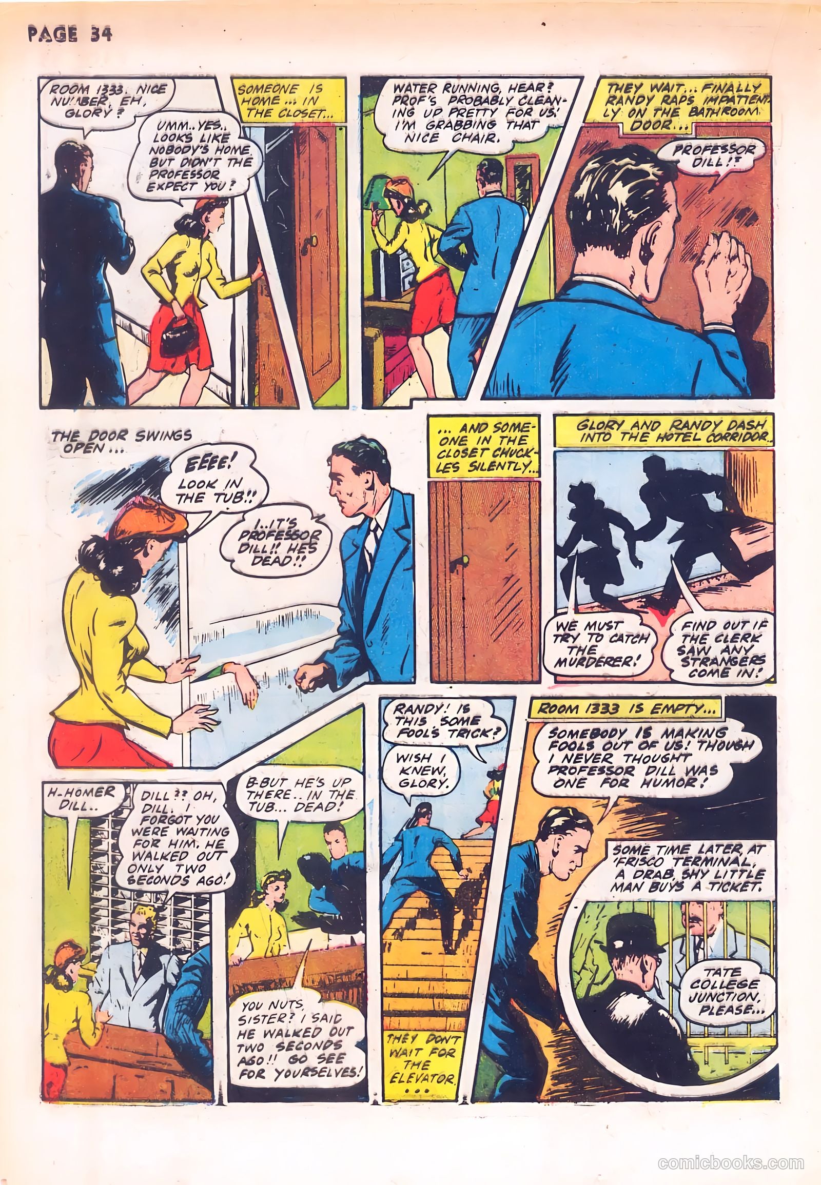 Rangers Comics #10 (1943) — page 36 of 68