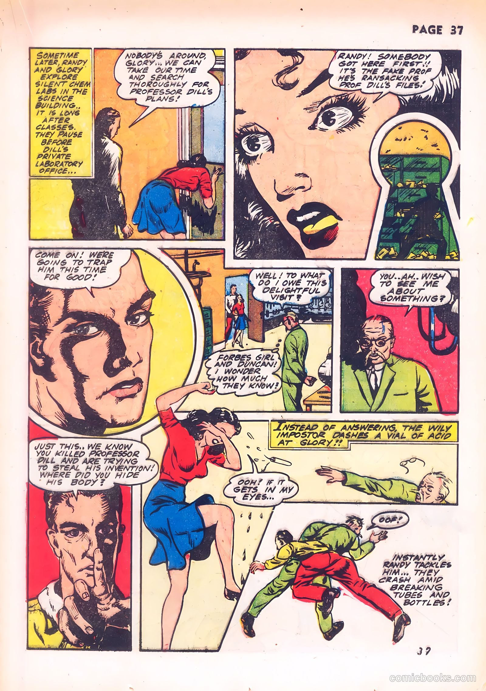 Rangers Comics #10 (1943) — page 39 of 68
