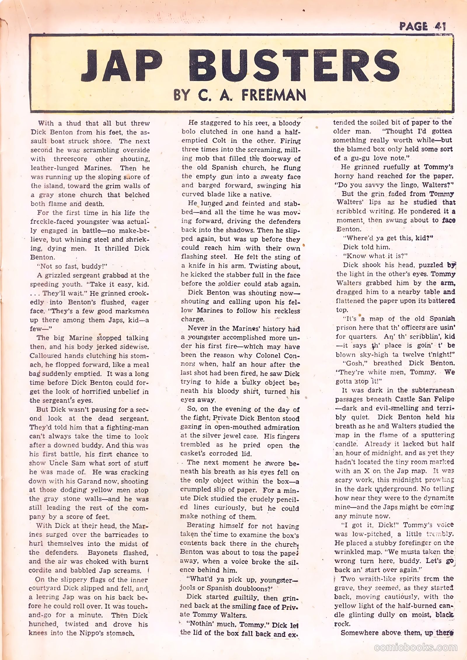 Rangers Comics #10 (1943) — page 43 of 68