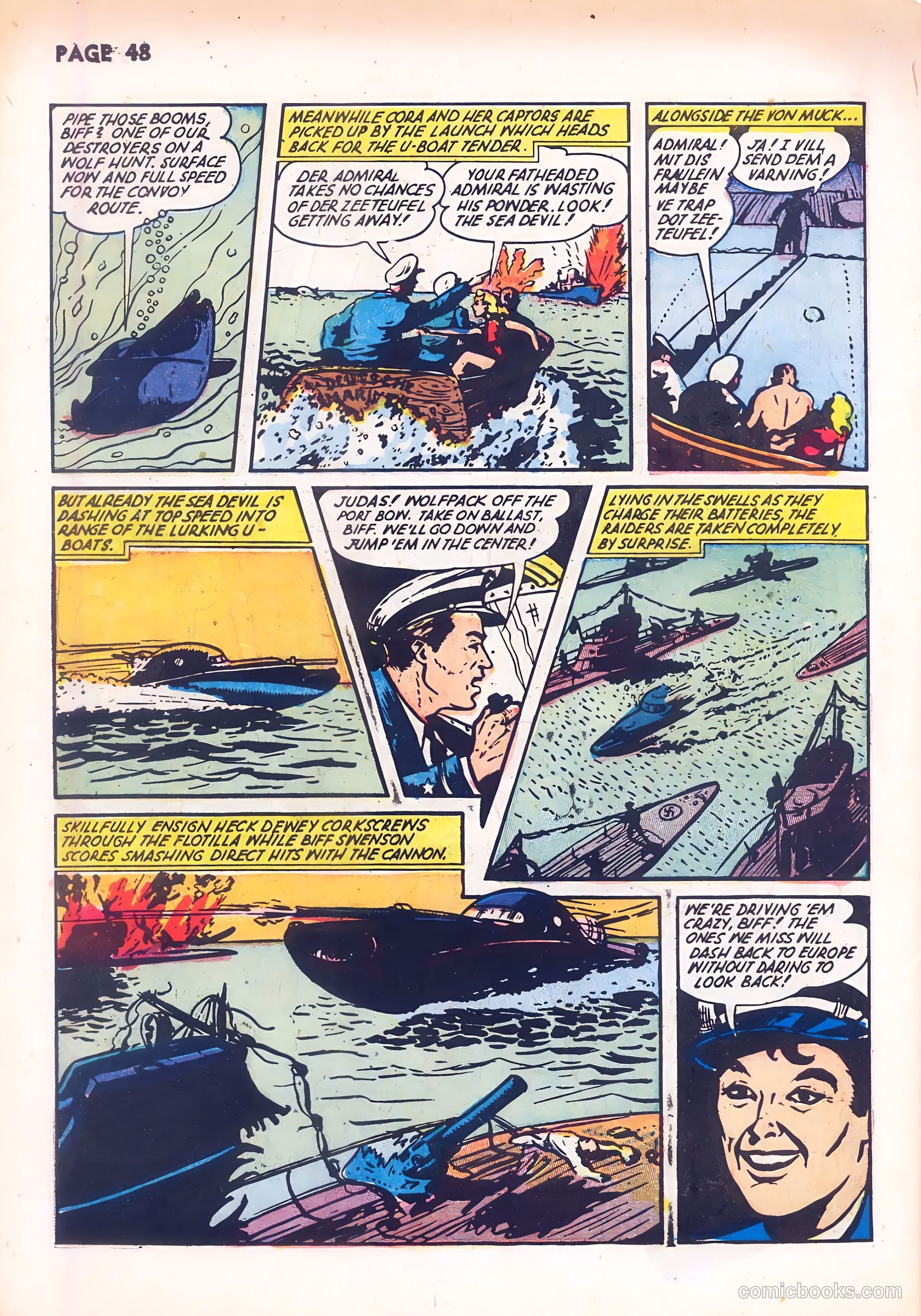 Rangers Comics #10 (1943) — page 50 of 68