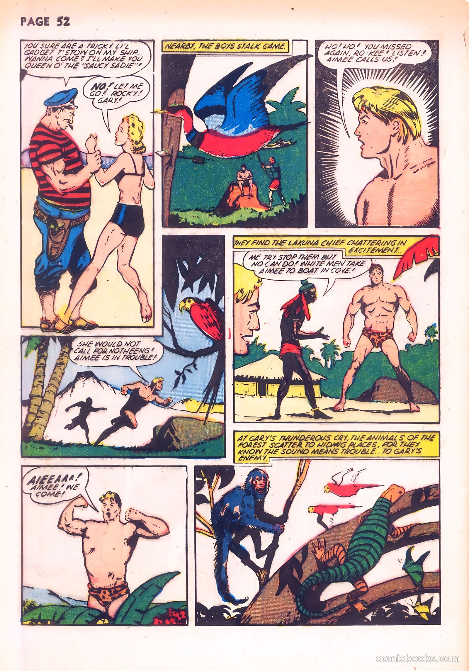 Rangers Comics #10 (1943) — page 54 of 68
