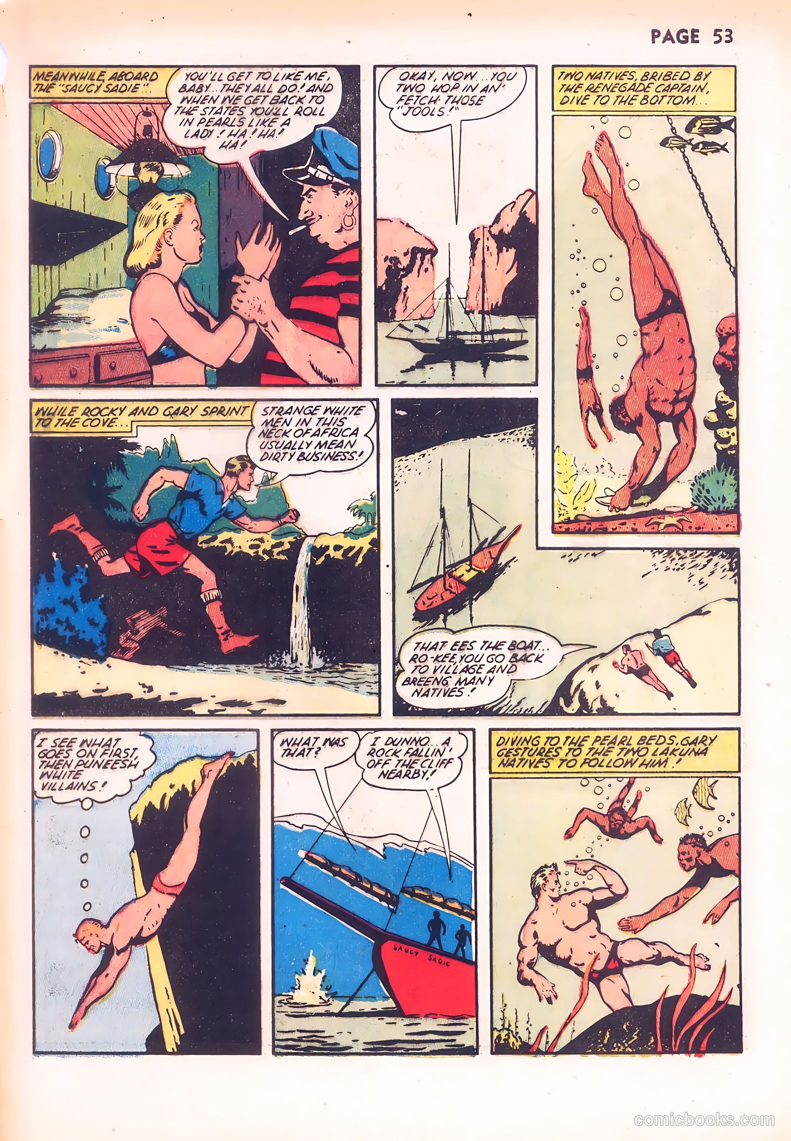 Rangers Comics #10 (1943) — page 55 of 68