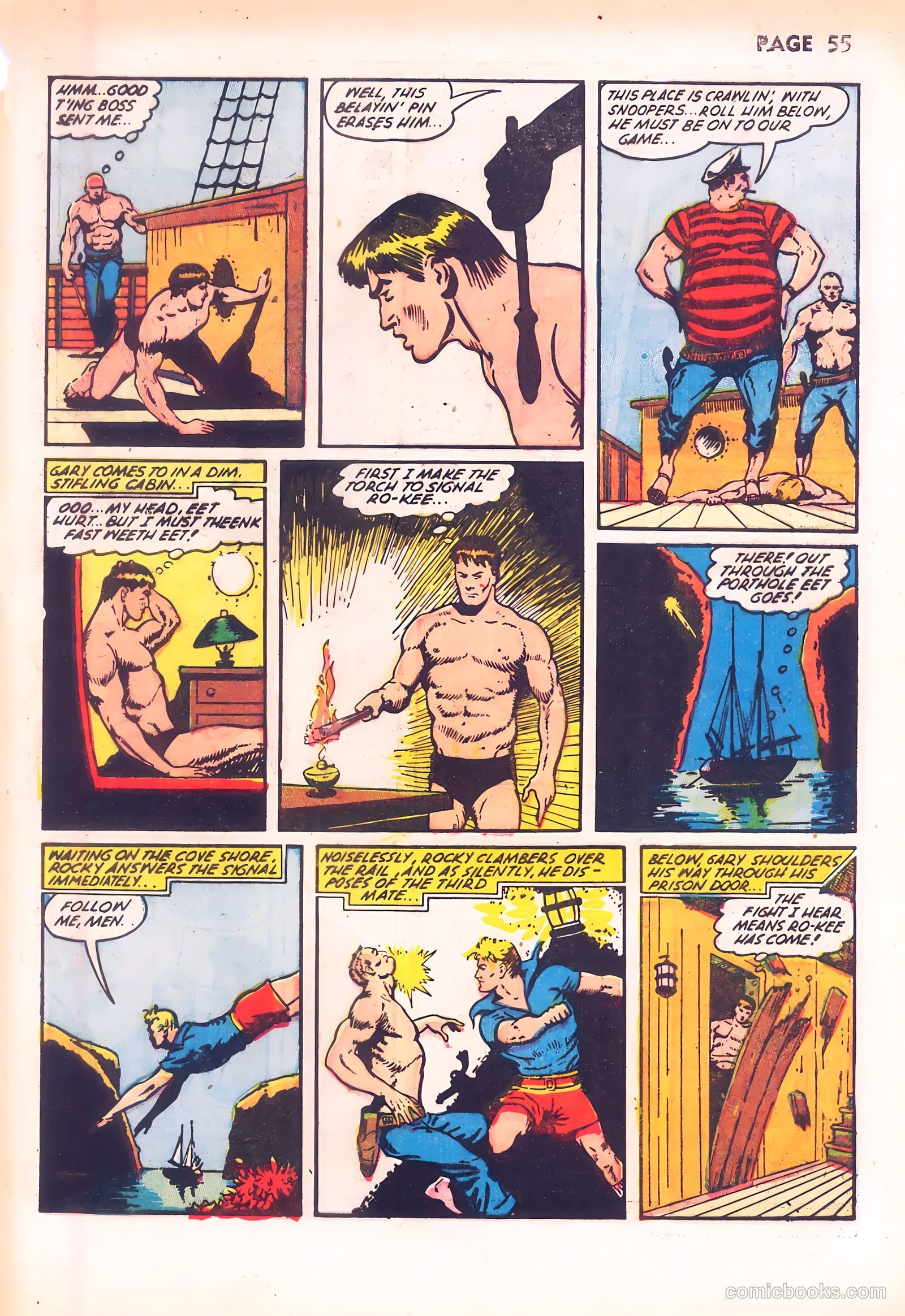 Rangers Comics #10 (1943) — page 57 of 68